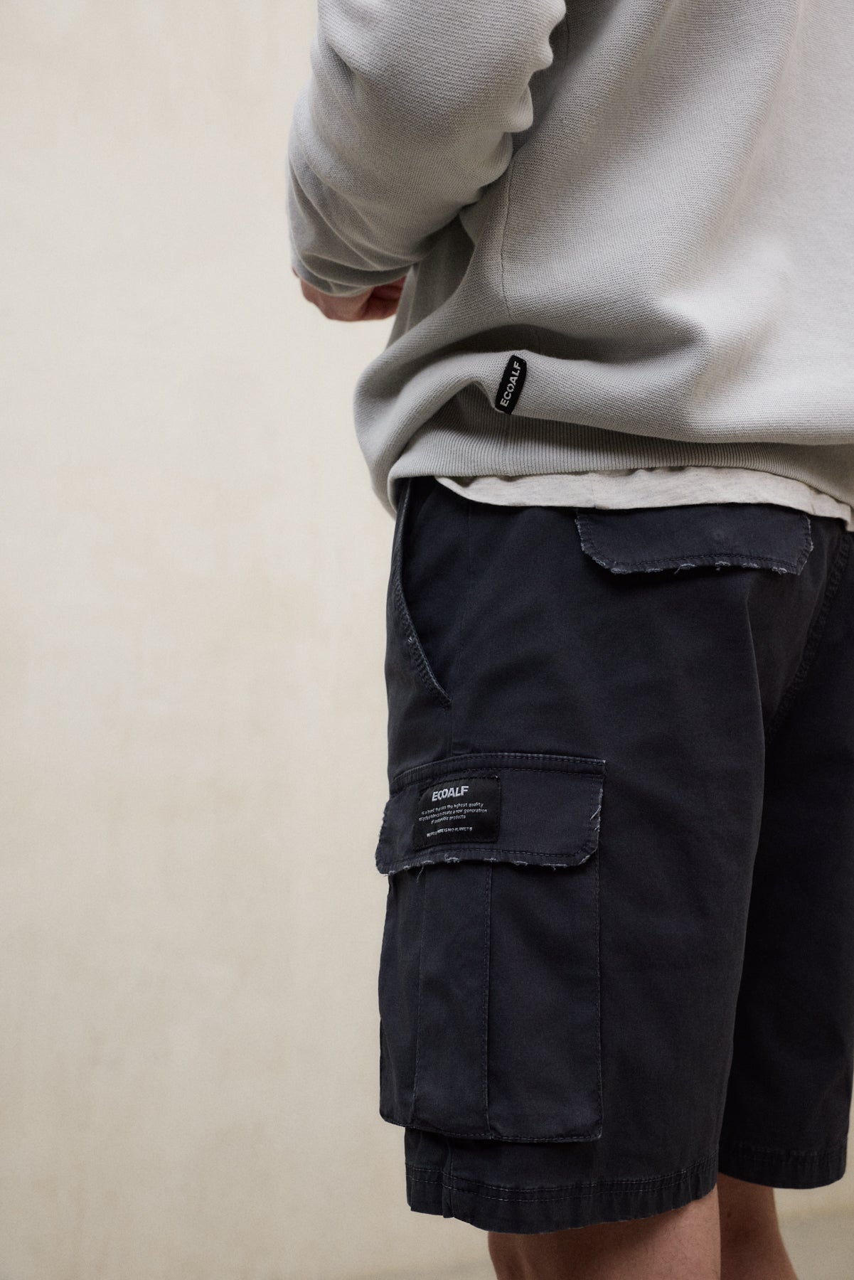 SHORT ETHICARGO GRIS FONCÉ