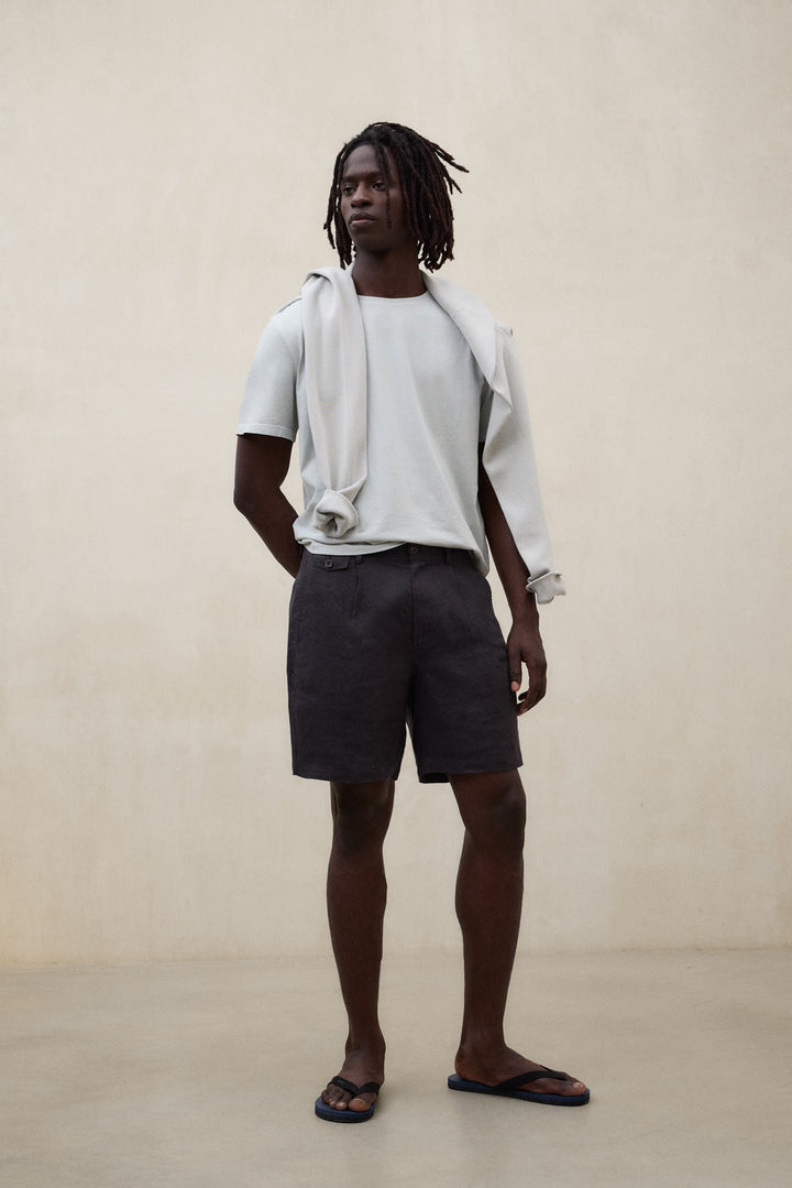 SHORTS TIKA GRIS OSCURO