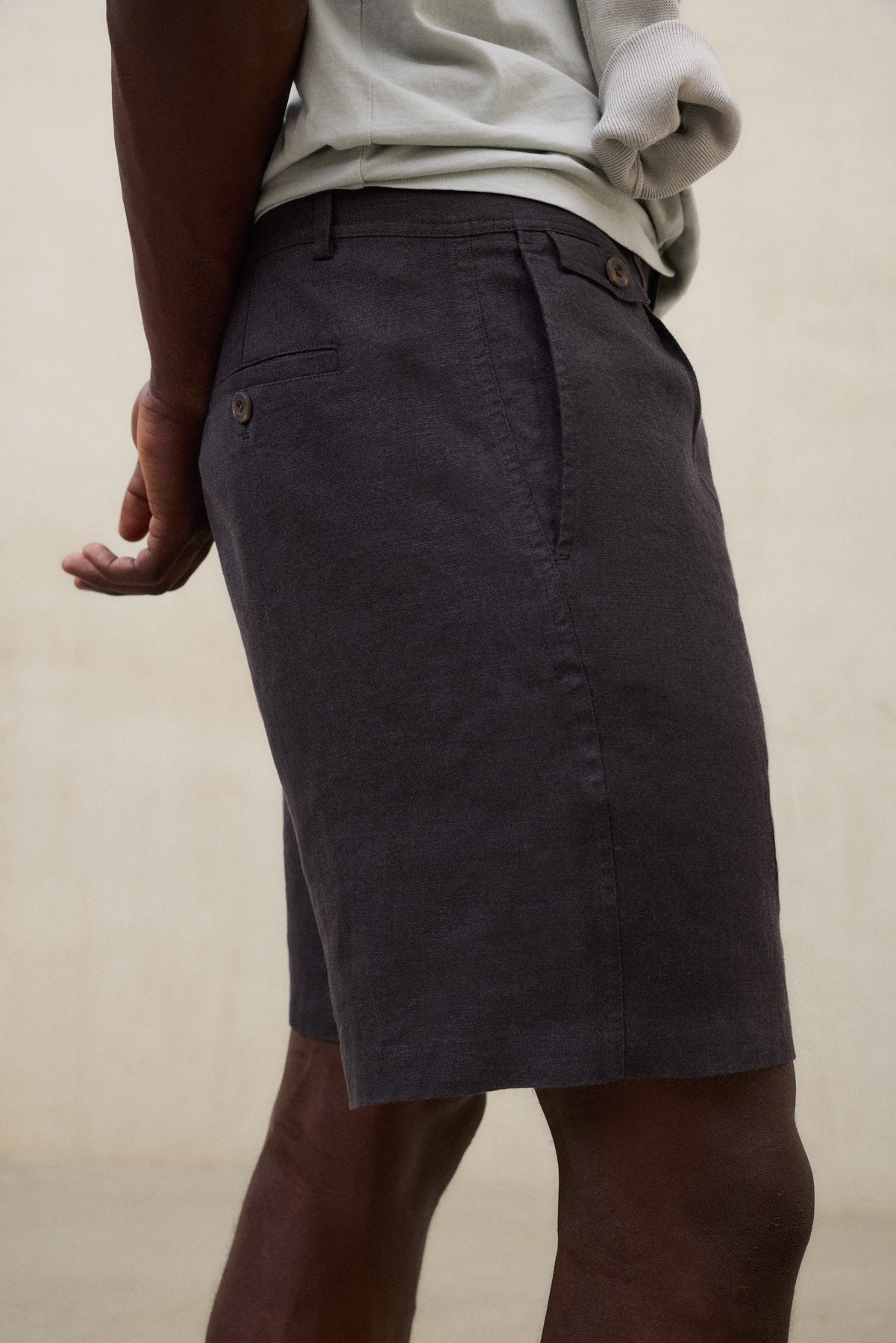 DARK GREY TIKA SHORTS