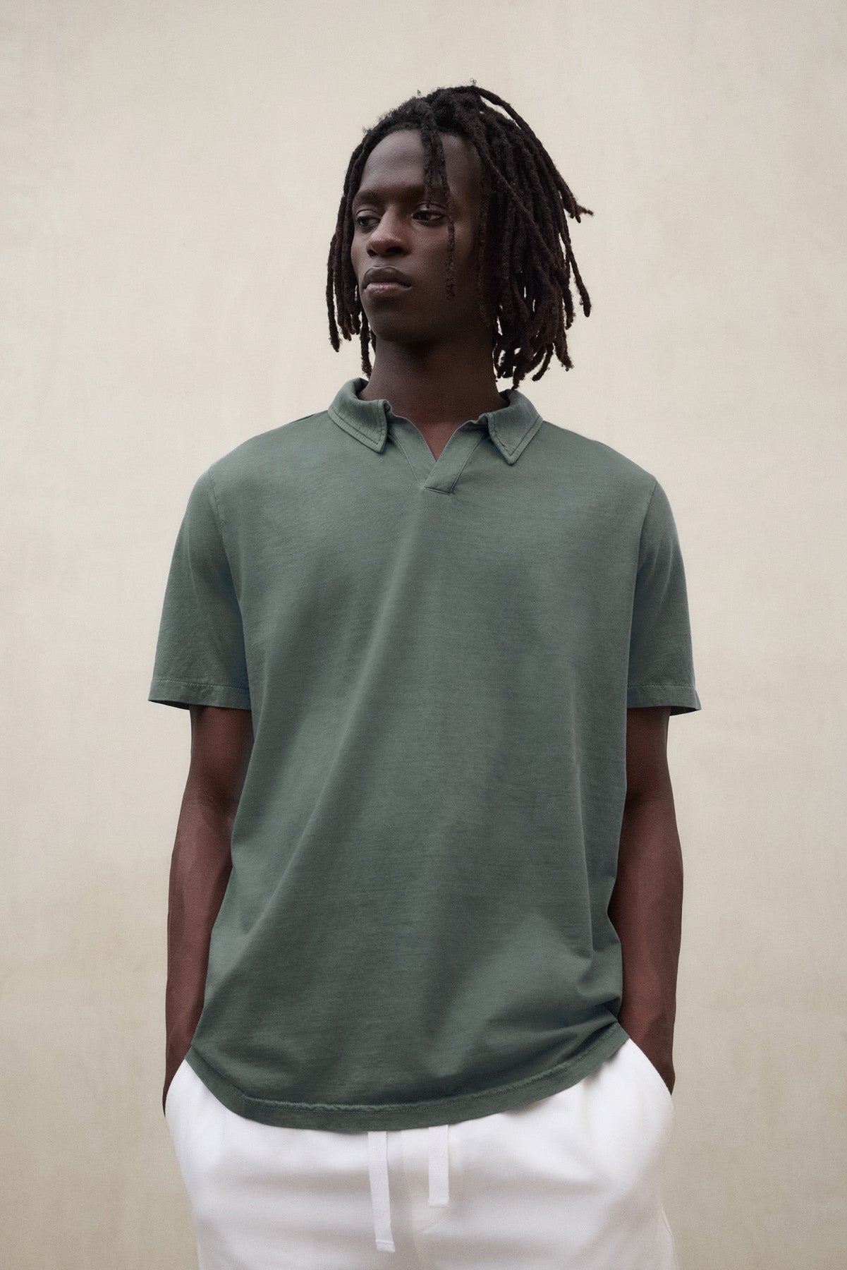 GREEN ENZO POLO SHIRT