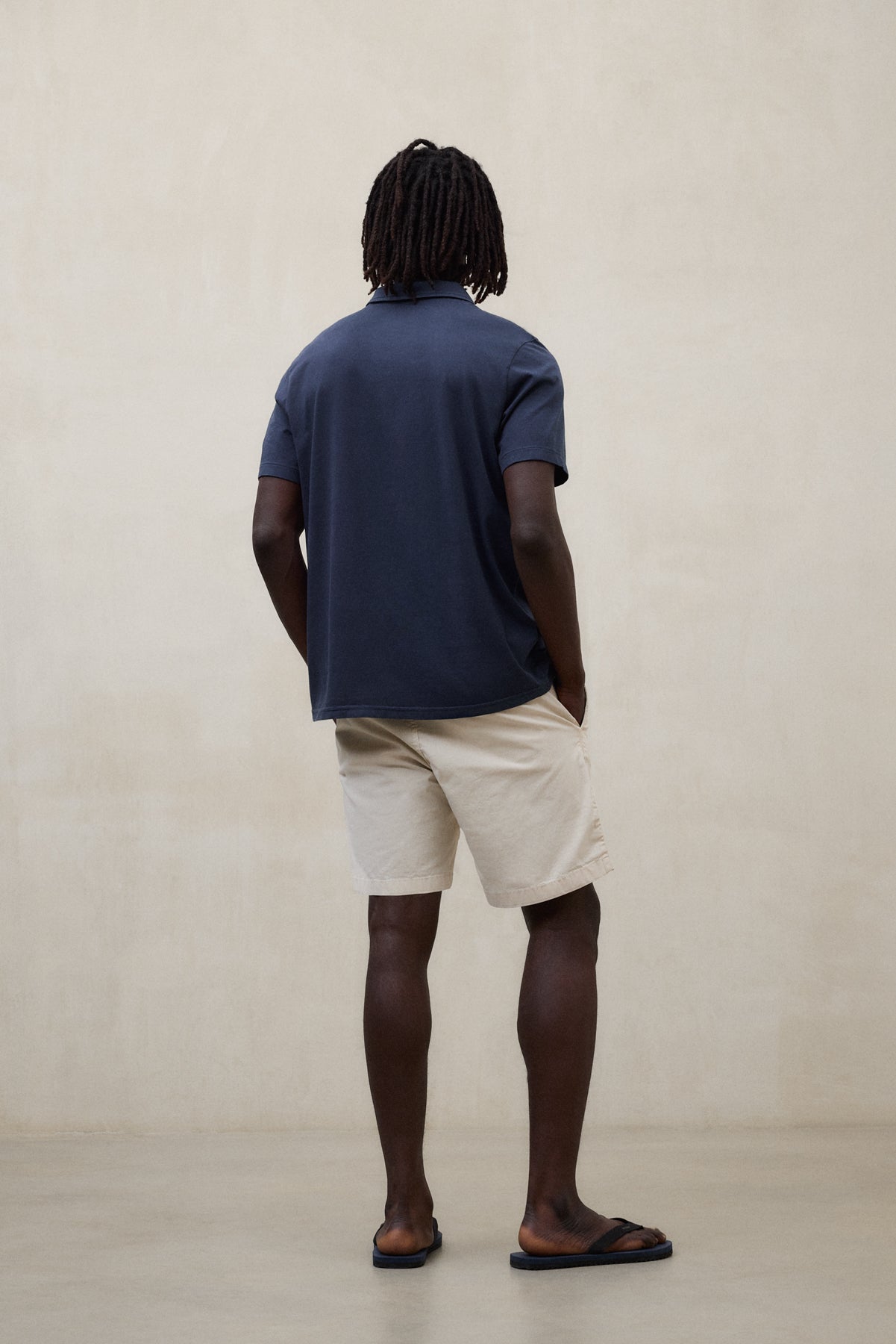 NAVY BLUE ENZO POLO SHIRT