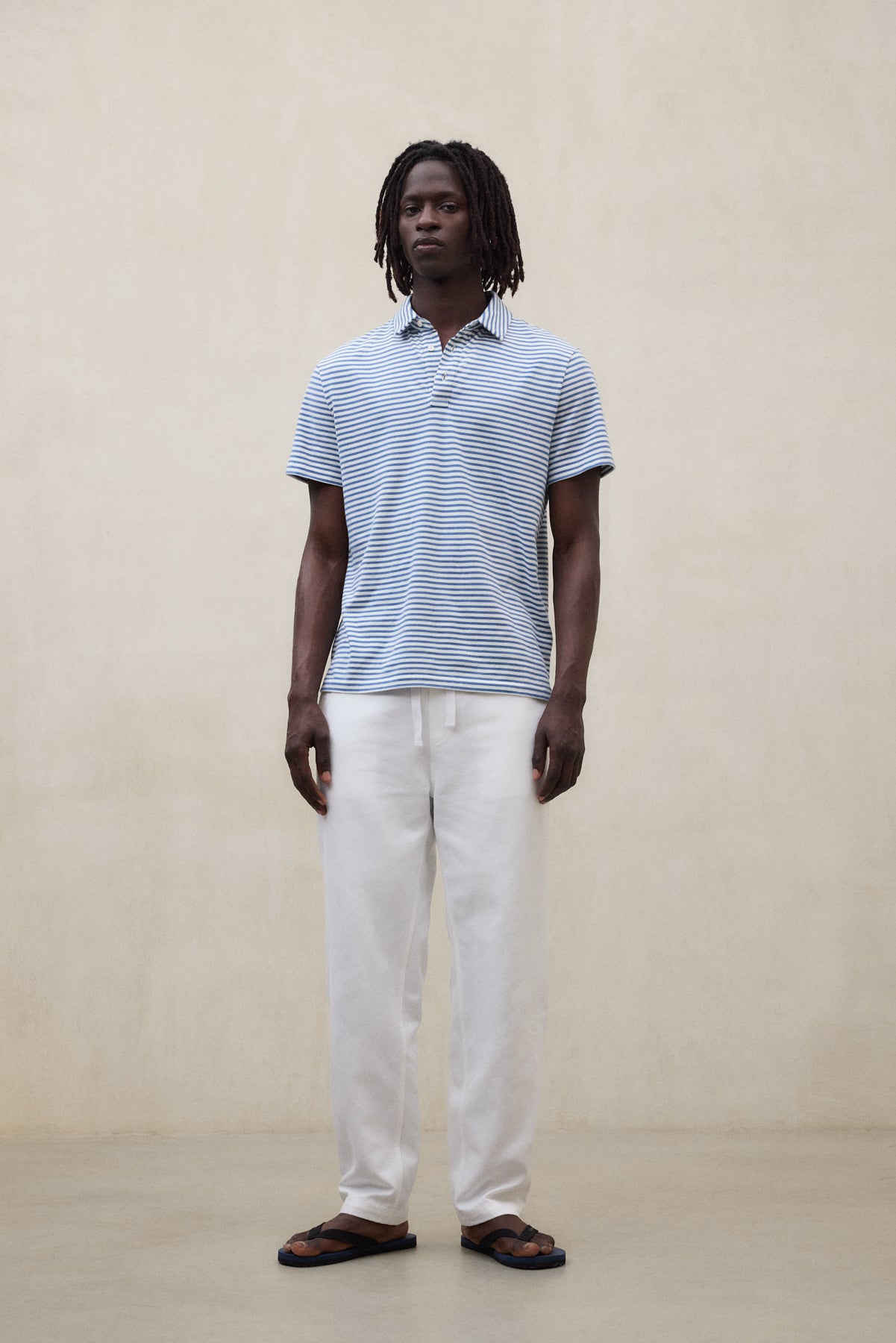 BLUE LOGAN POLO SHIRT