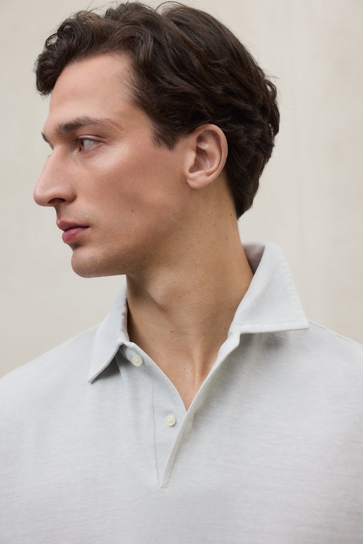 POLO PATRICK GRIS CLAIR