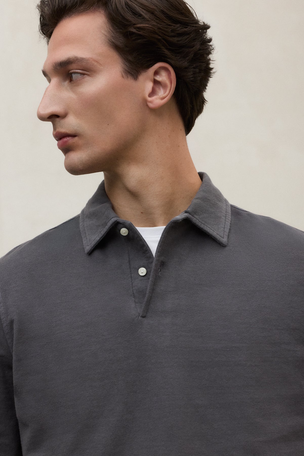POLO PATRICK GRIS FONCÉ