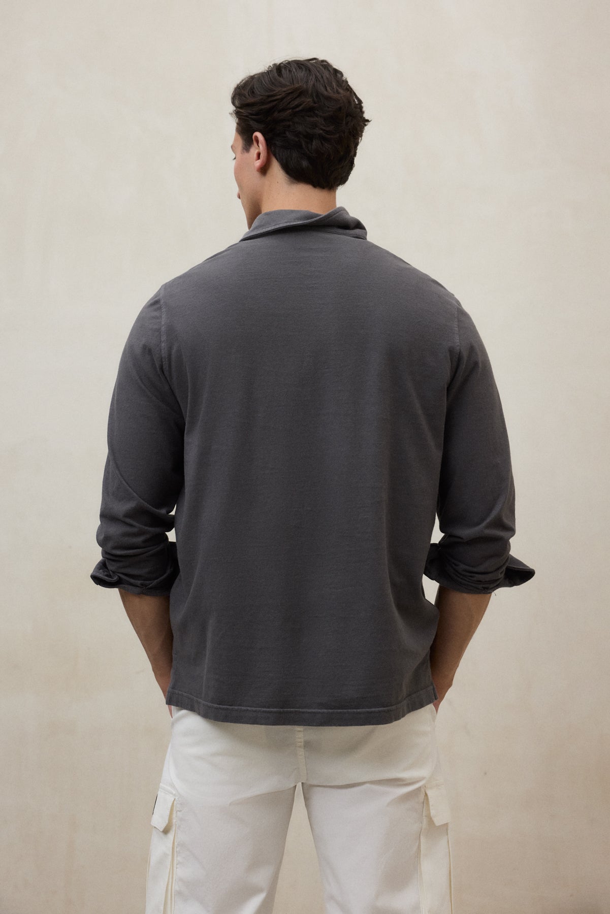 POLO PATRICK GRIS FONCÉ