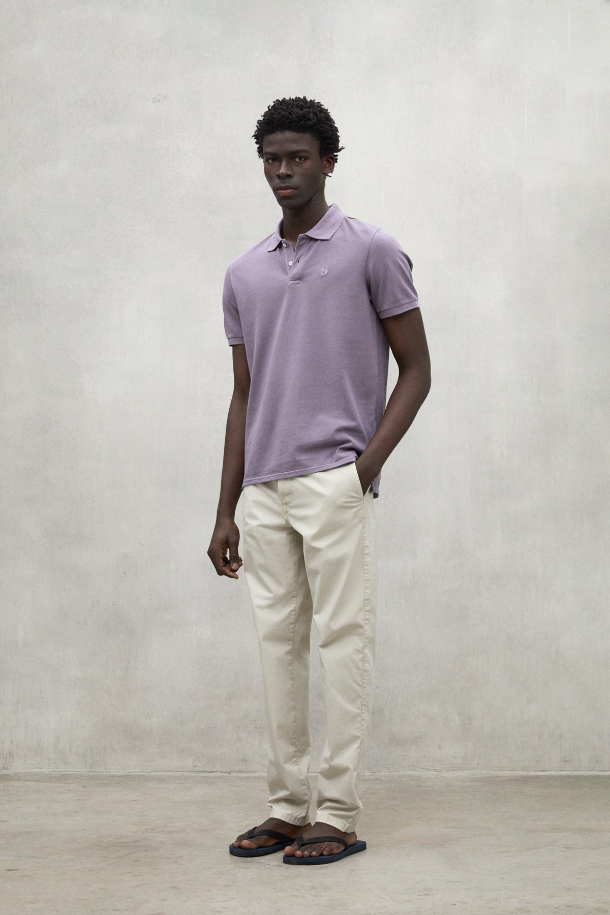 POLO PIQUÉ TEDAN MORADO