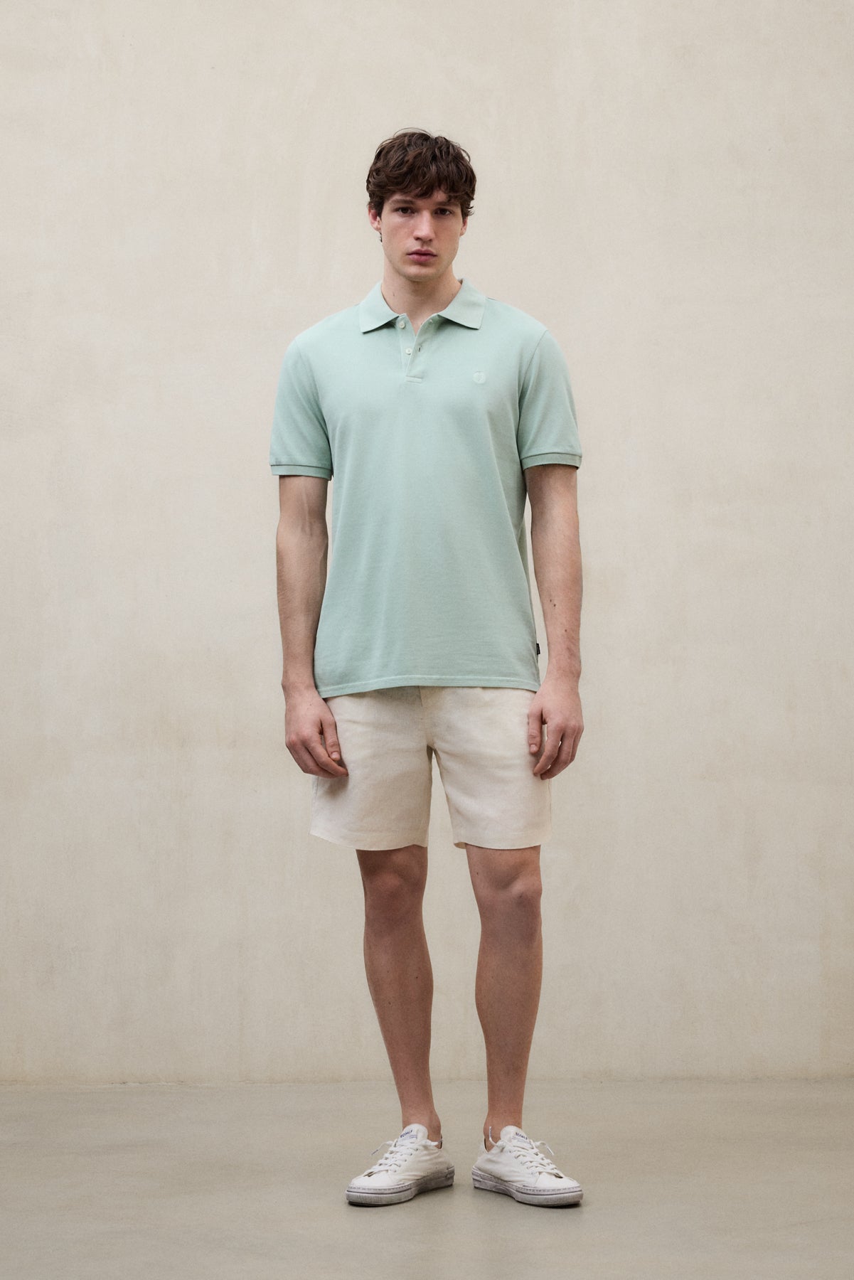 PIQUÉ-POLOSHIRT TEDAN GRÜN
