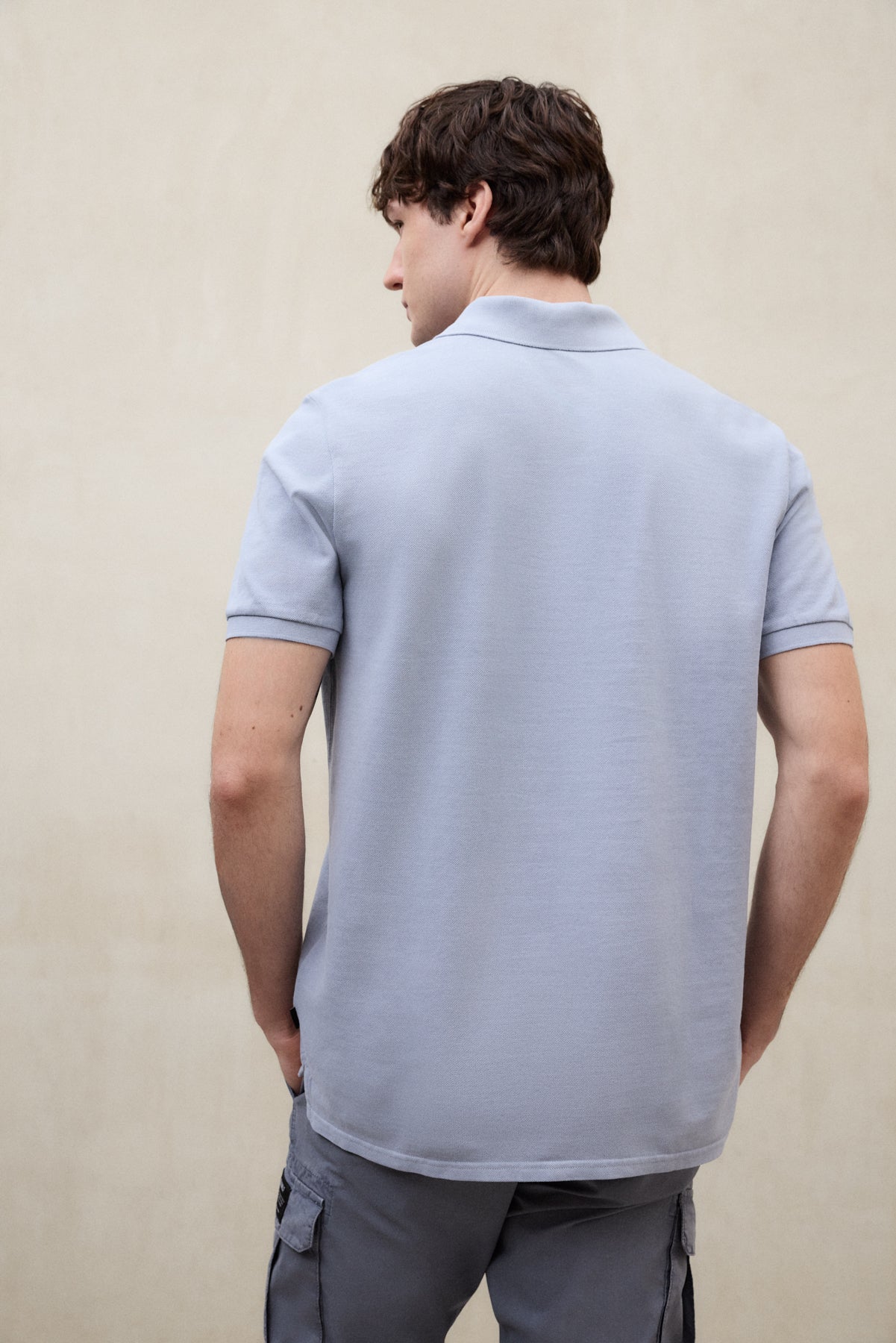 POLO PIQUÉ TEDAN AZUL