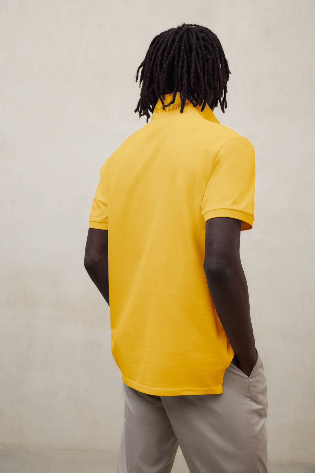 POLO PIQUÉ TEDAN JAUNE