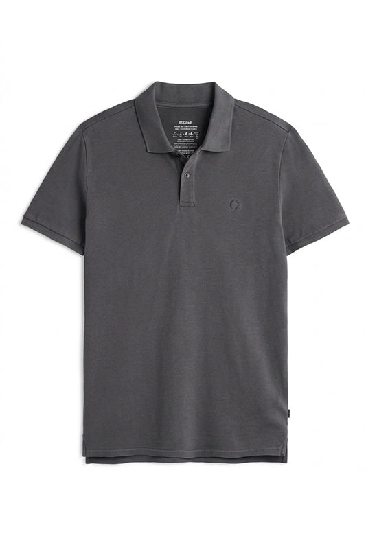 PIQUÉ-POLOSHIRT TEDAN BRAUN