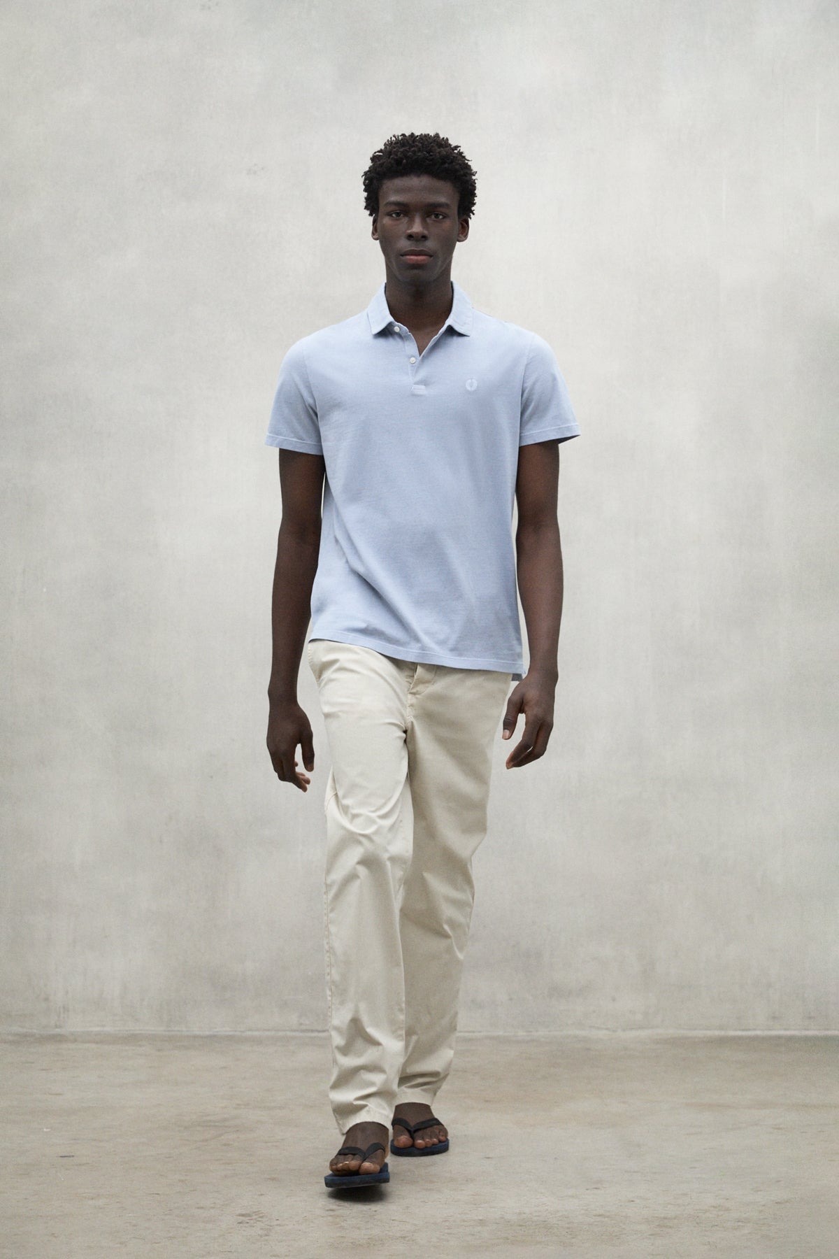 POLO JERSEY THEO BLU