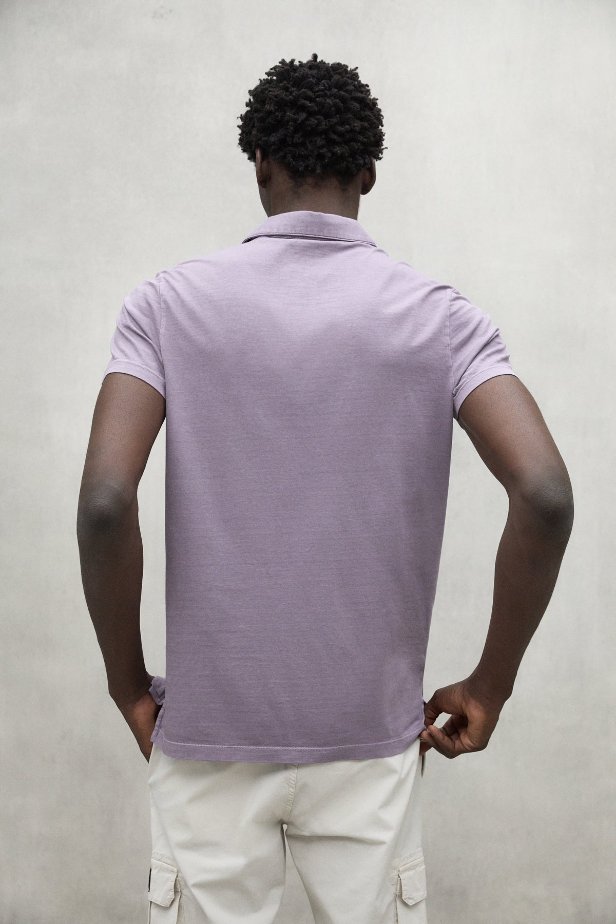 POLO DE PUNTO JERSEY THEO MORADO