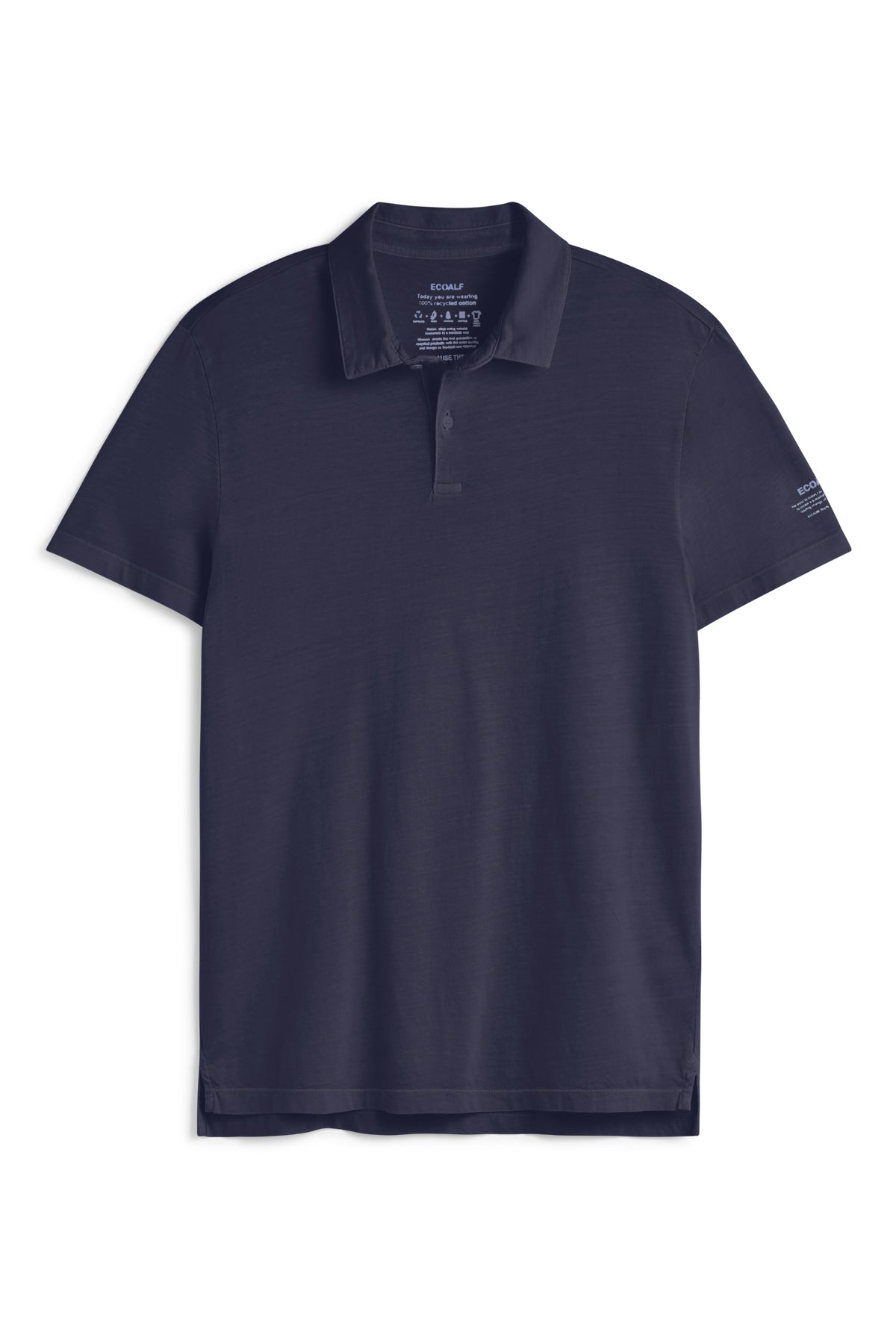 THEO STRICKPOLO IN MARINEBLAU