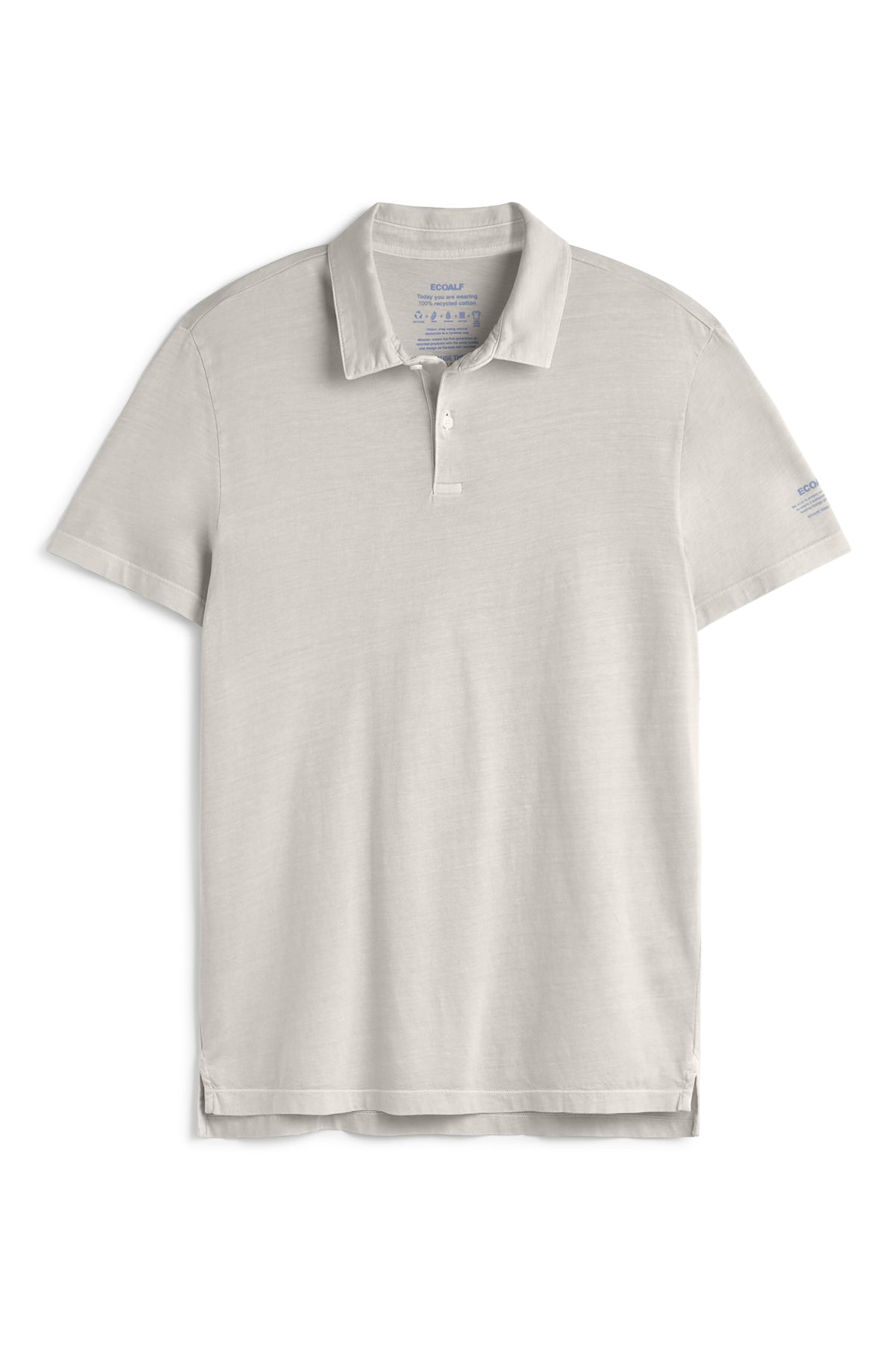 THEO STRICKPOLO IN GRAU