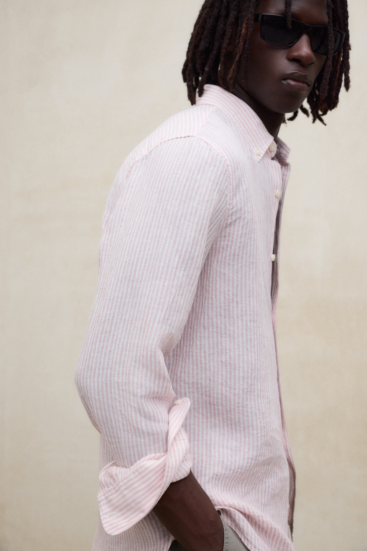 CAMISA ADAN ROSA