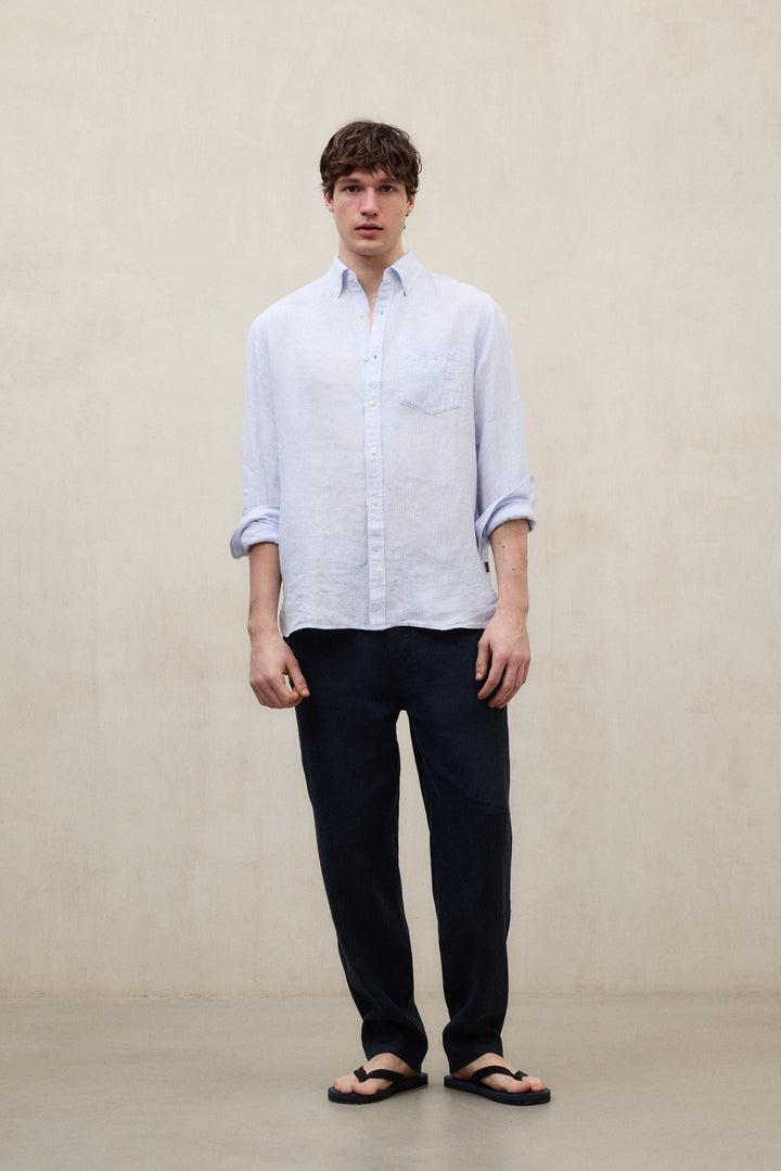 CHEMISE ADAN BLEUE