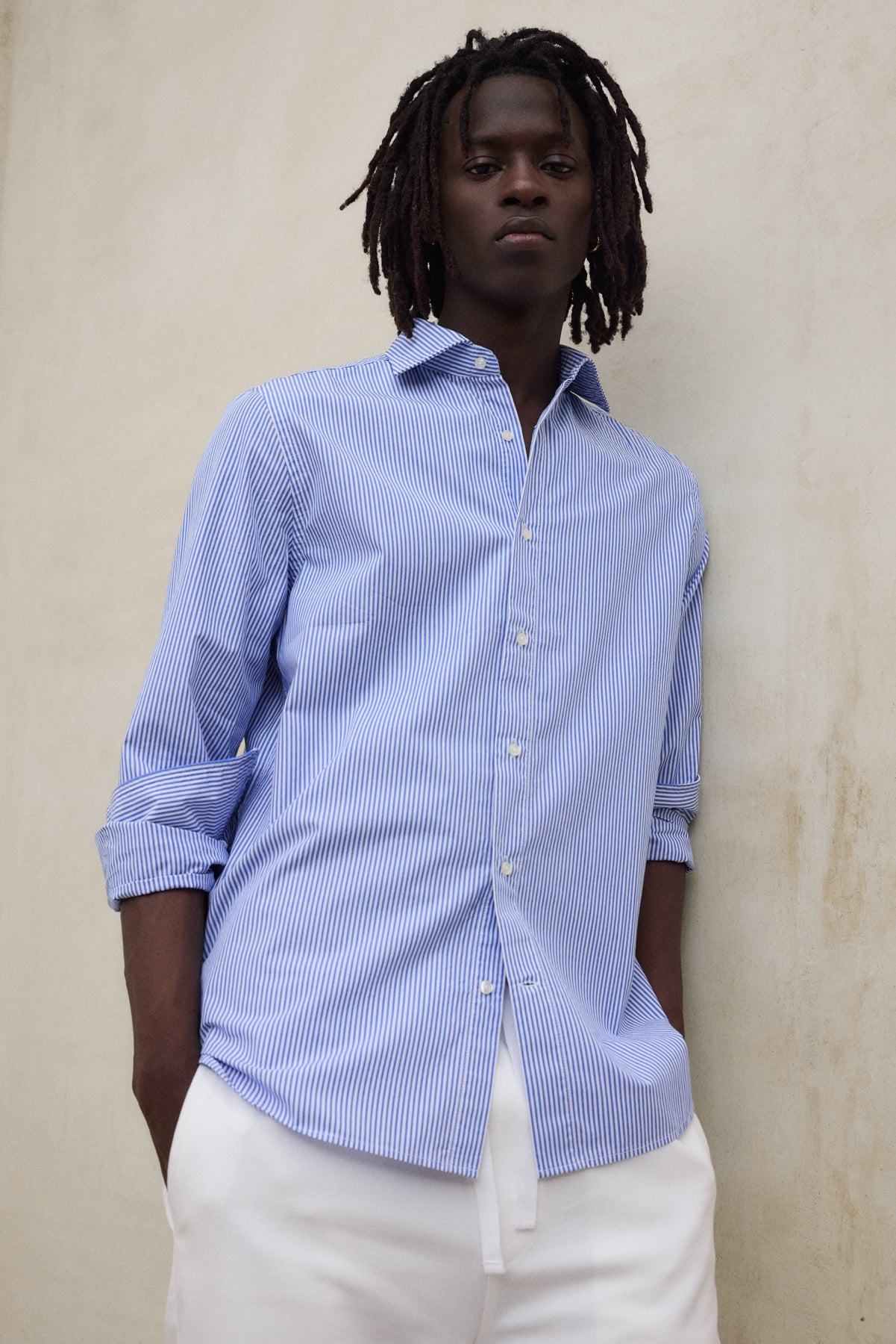 CAMISA ALFREDO AZUL