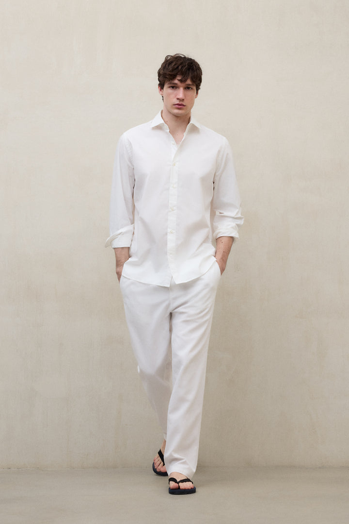 CAMISA ALFREDO BLANCA