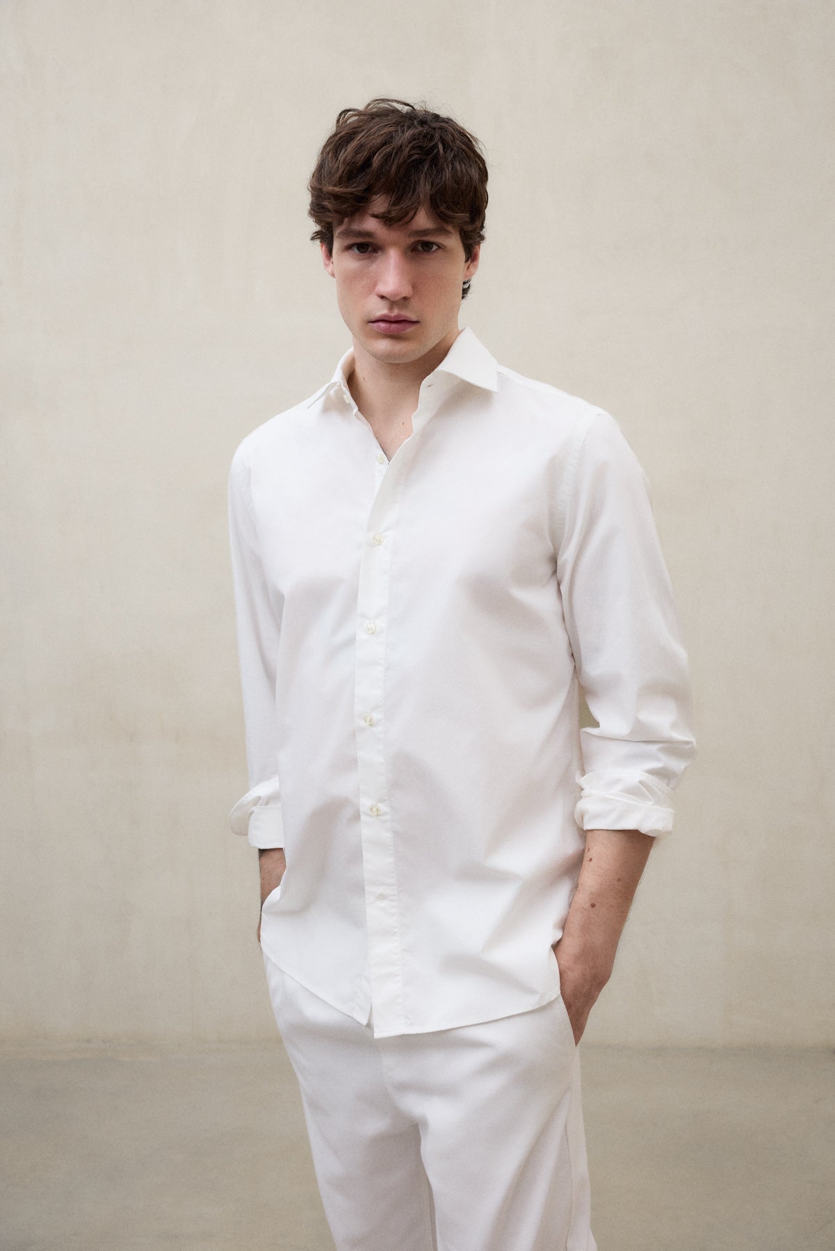 CHEMISE ALFREDO BLANCHE