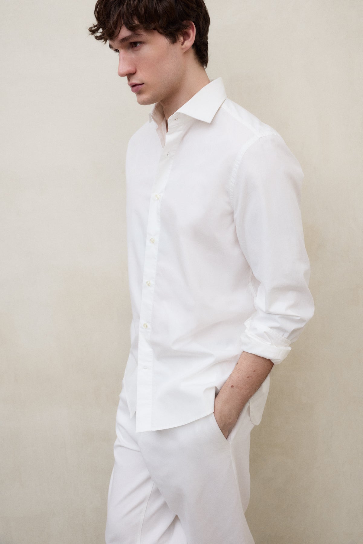 CHEMISE ALFREDO BLANCHE