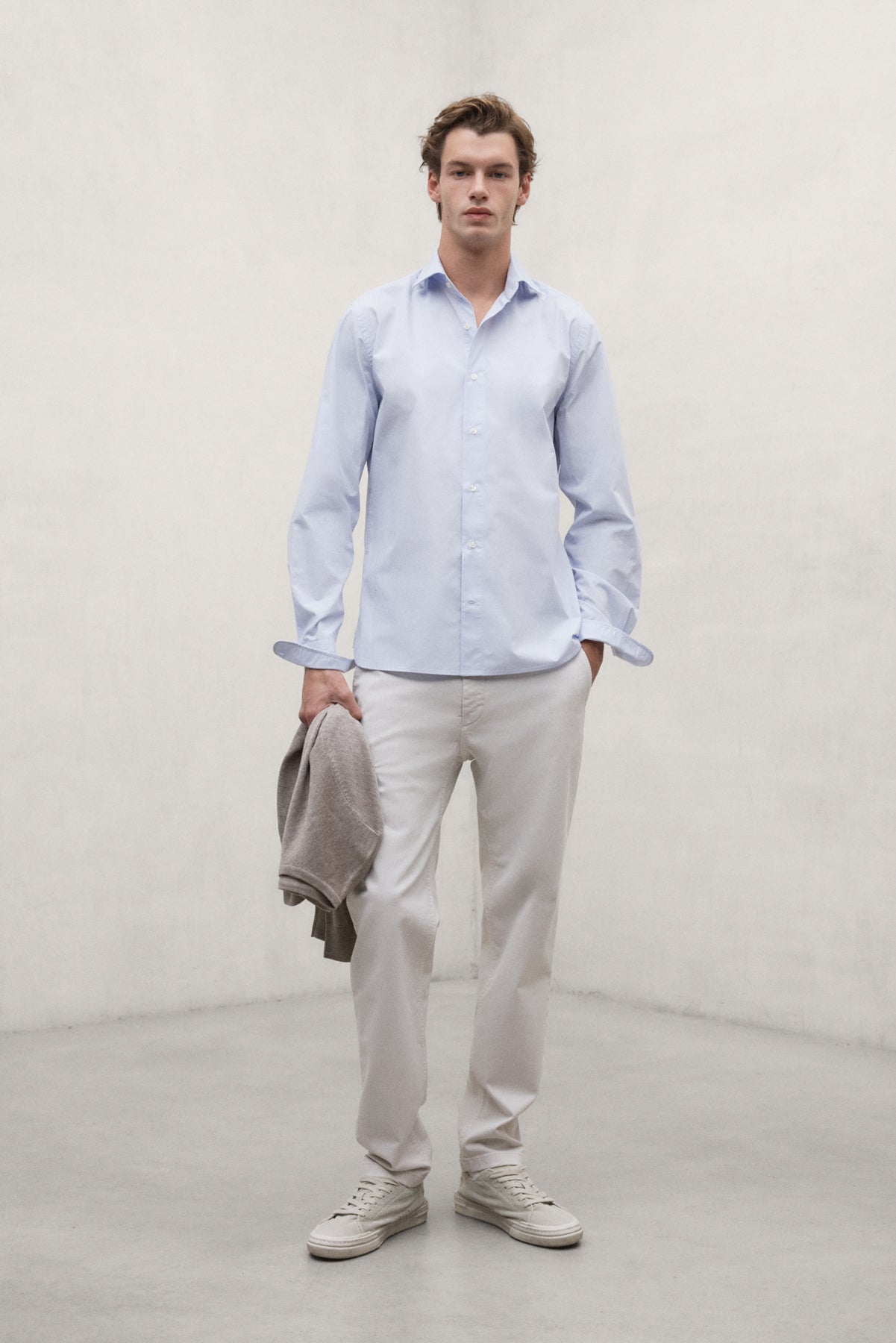 CAMISA ALFREDO AZUL CLARO