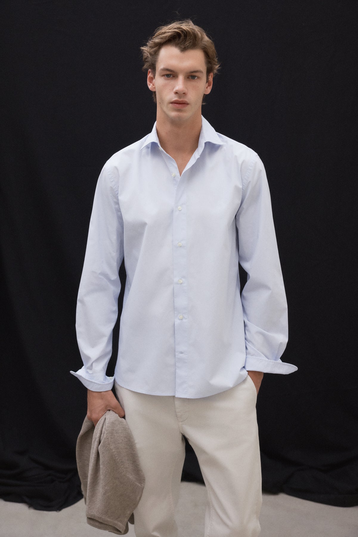 CAMISA ALFREDO AZUL CLARO