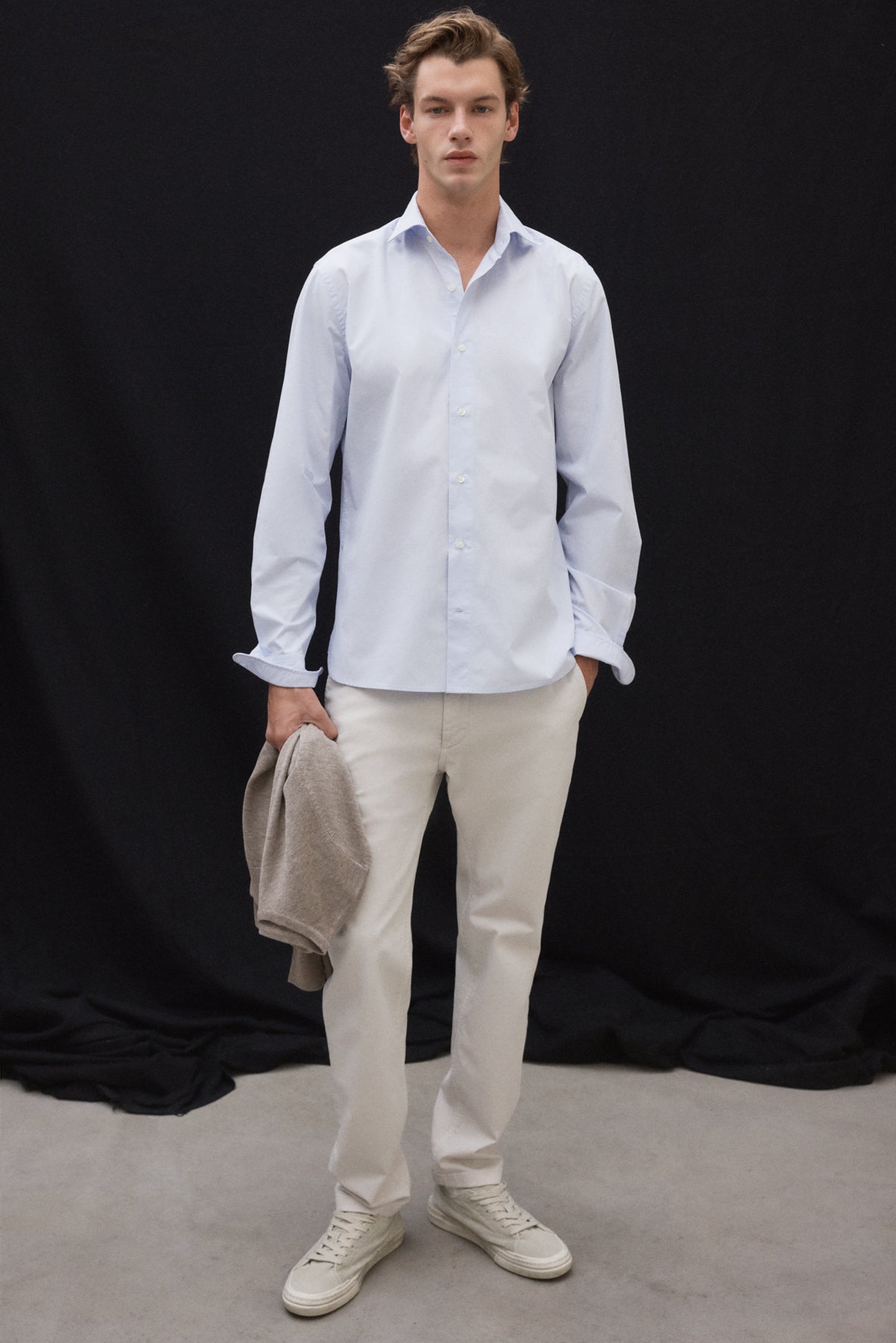 CAMISA ALFREDO AZUL CLARO