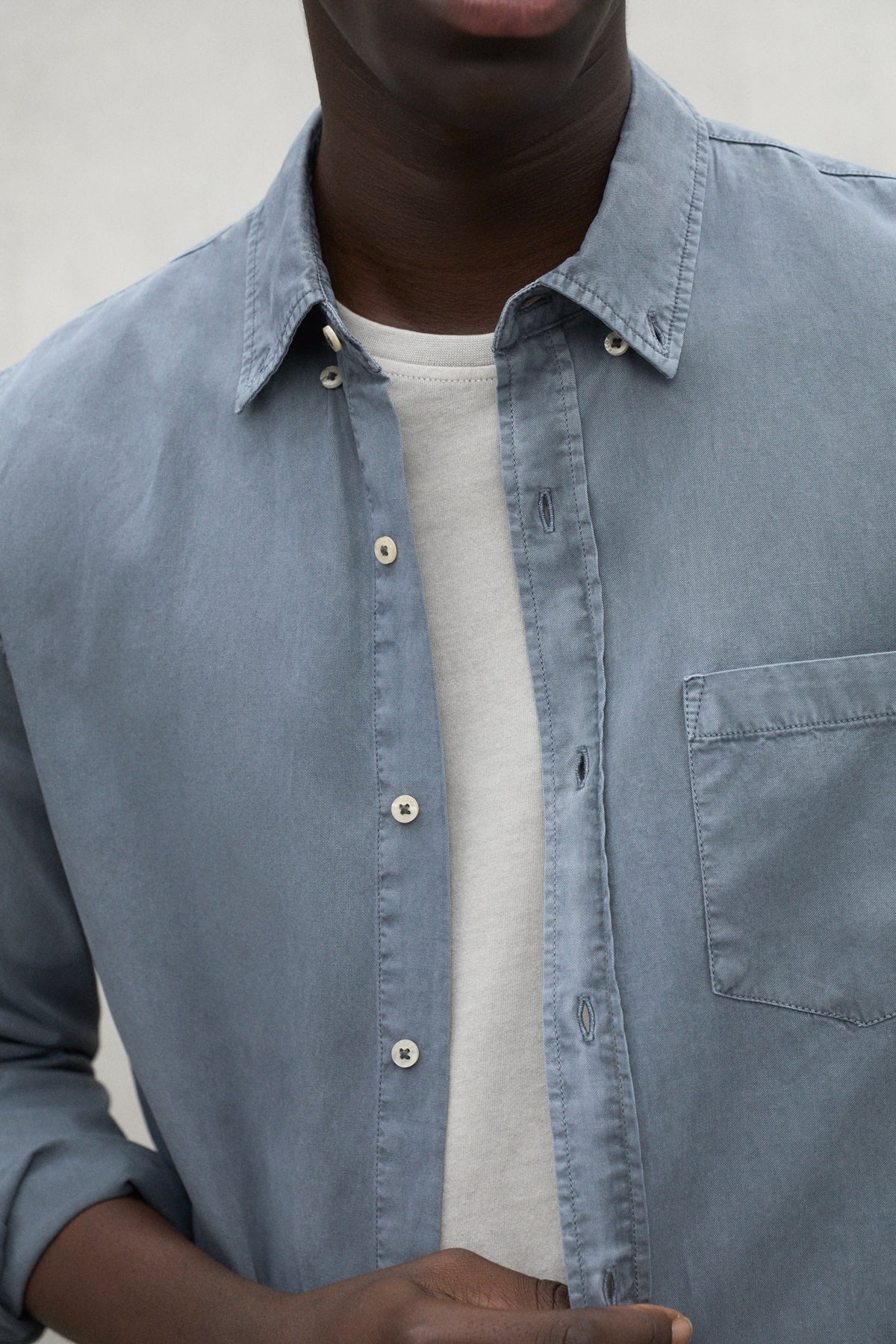 CAMISA CARLOS AZUL
