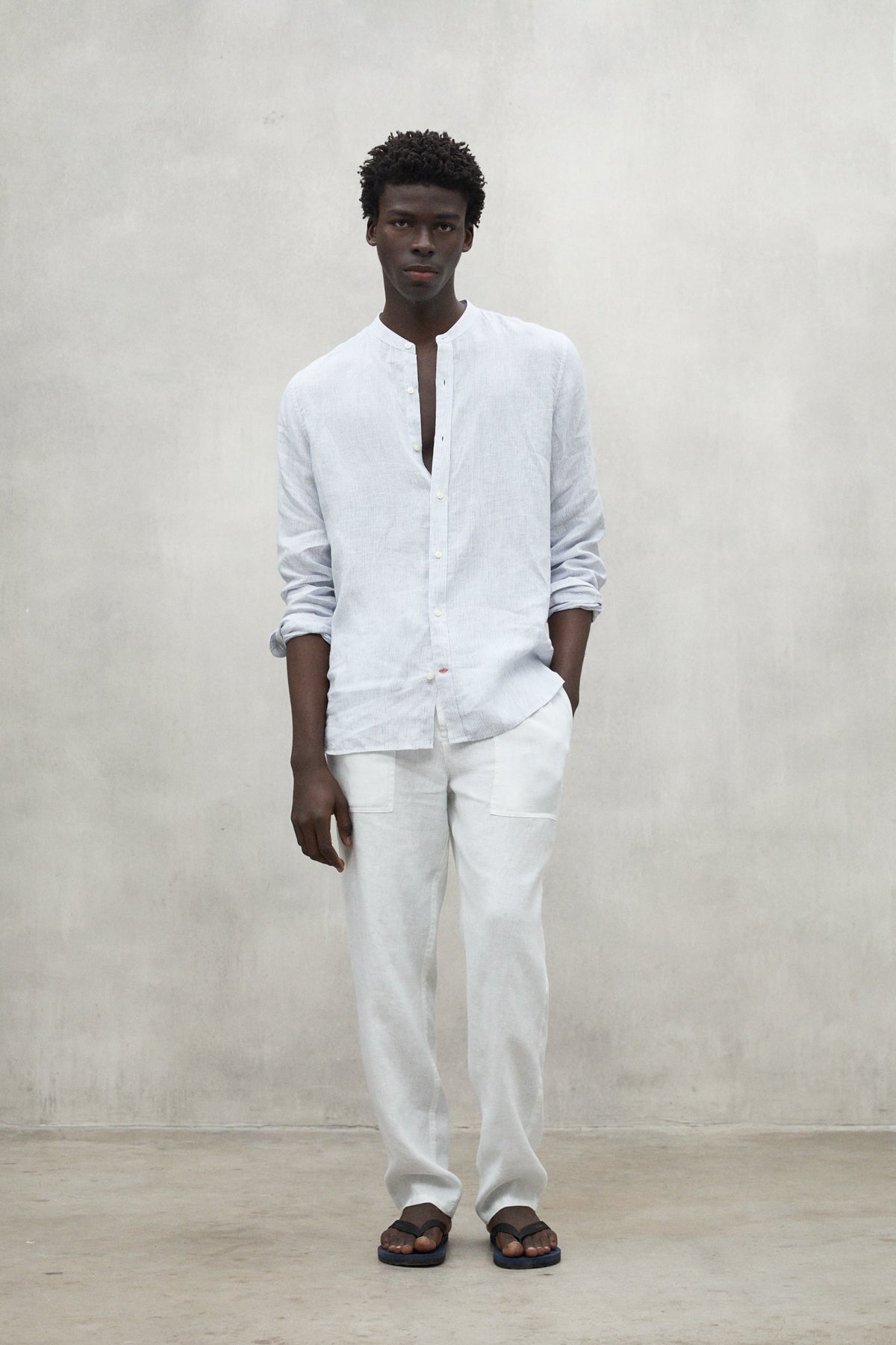 CAMICIA DAVID BLU