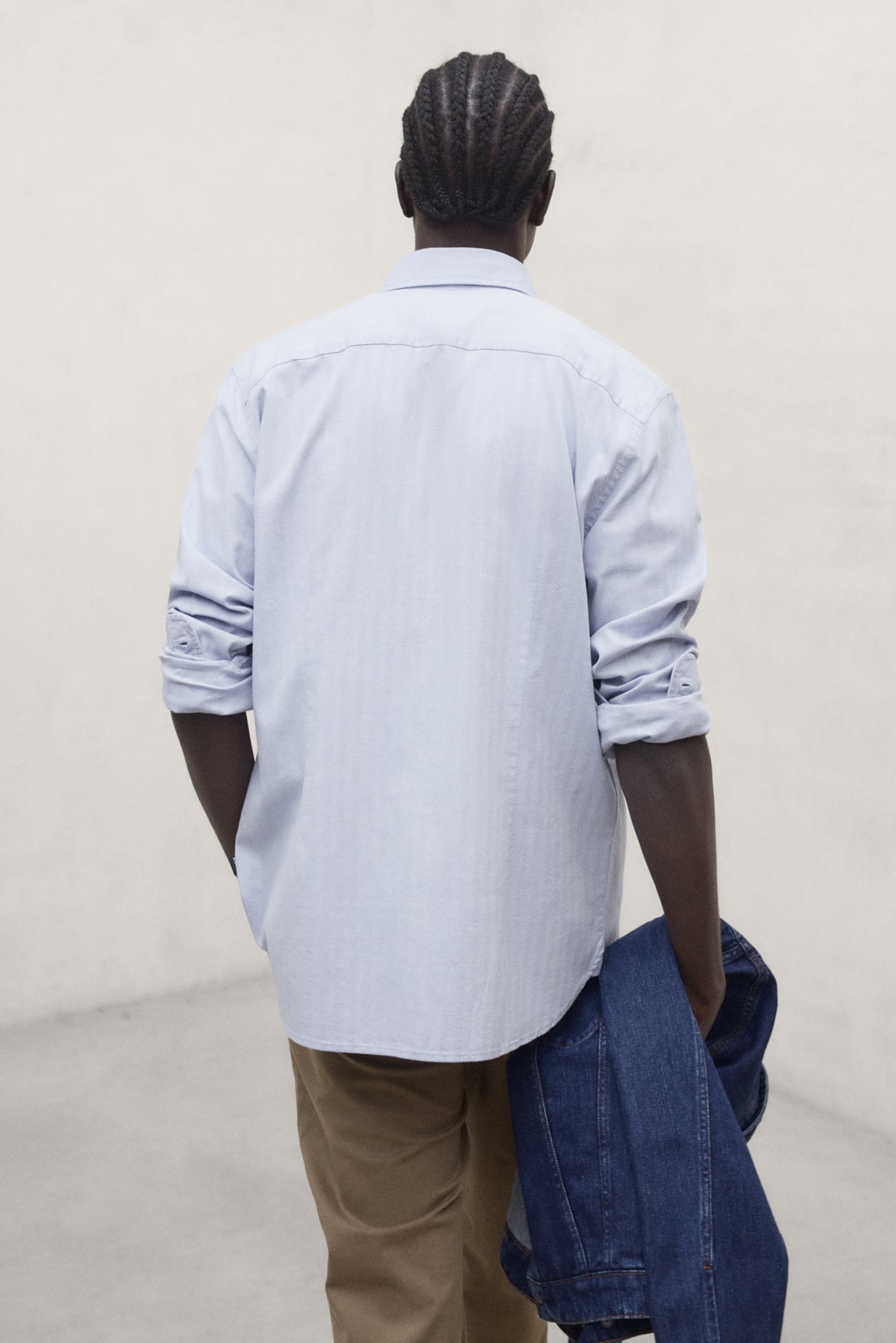 CHEMISE GERARD BLEUE