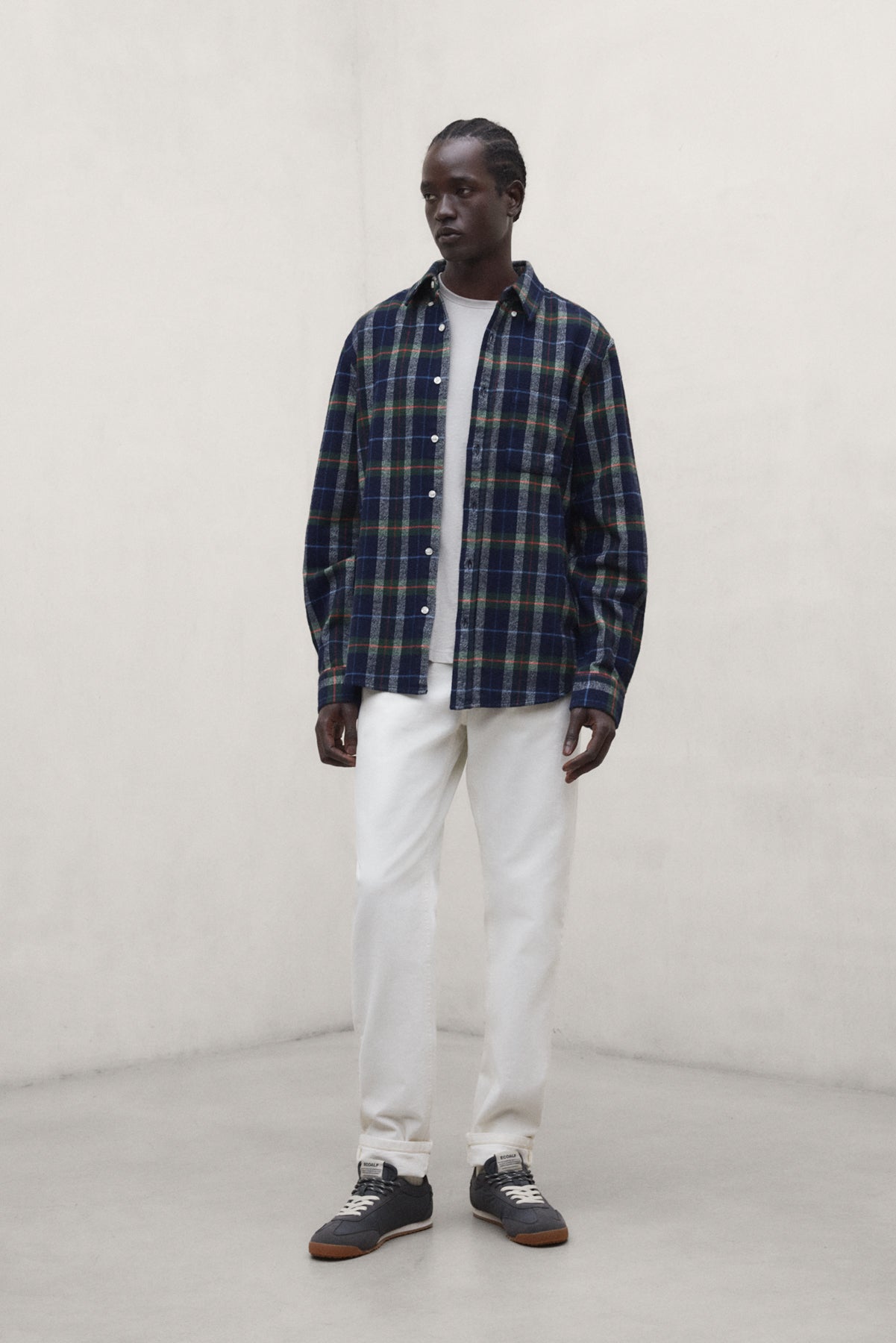CHEMISE GETARI BLEU MARINE