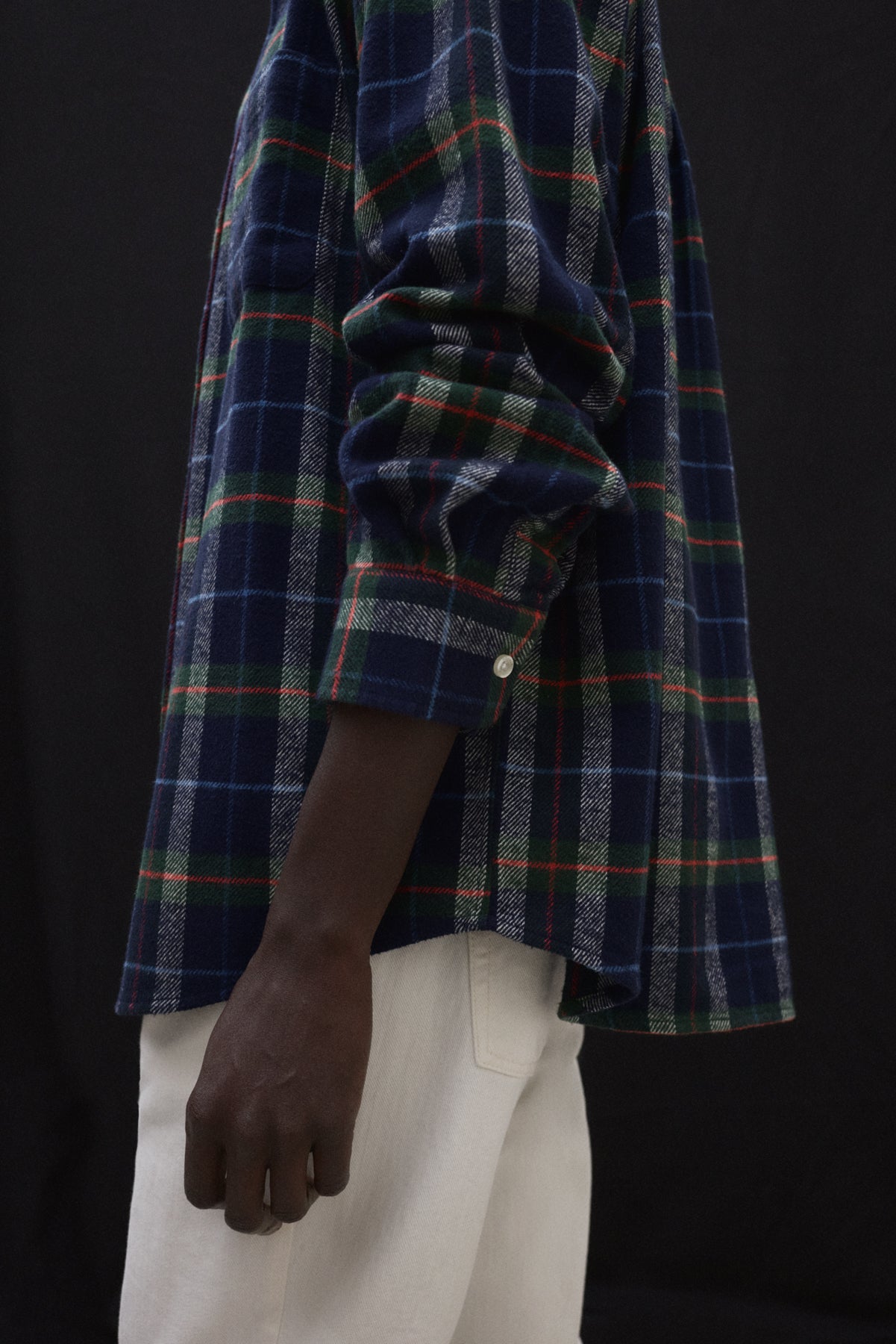 CHEMISE GETARI BLEU MARINE