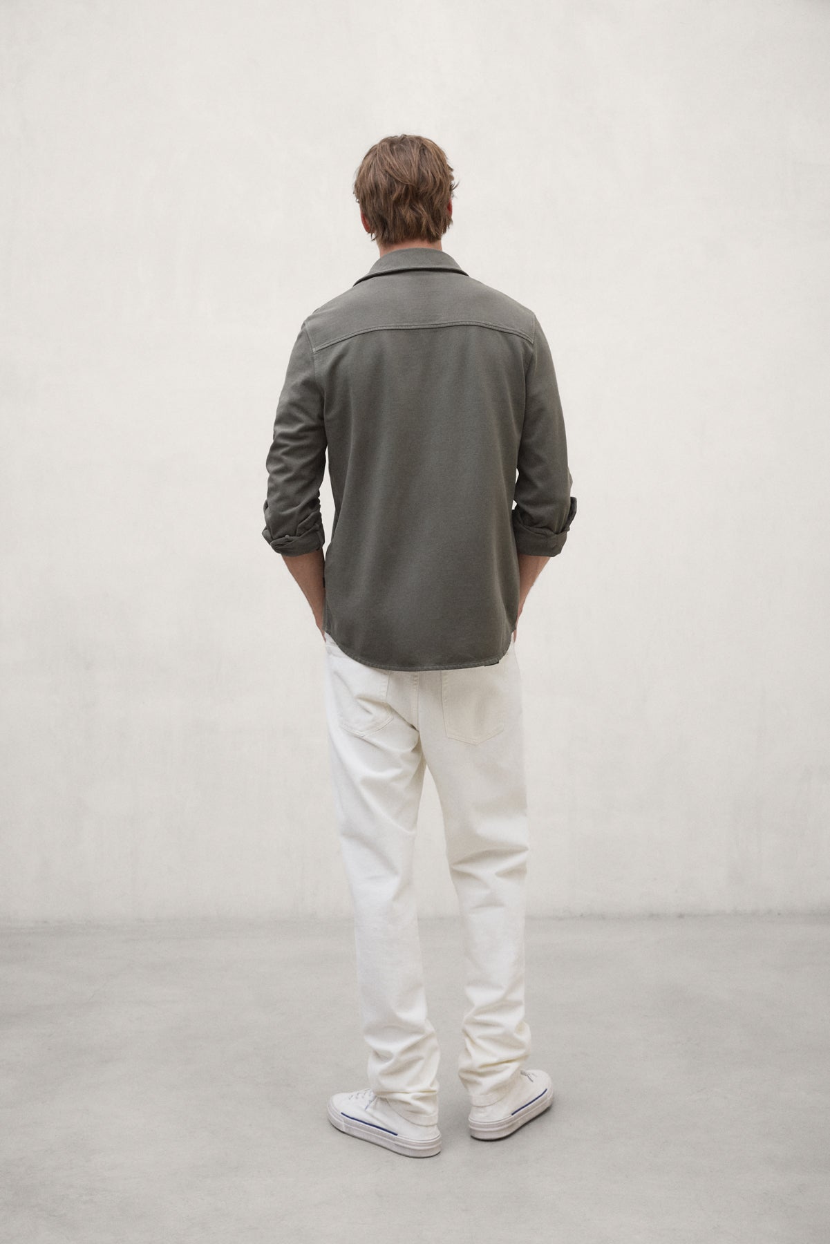 CHEMISE GOTHAM VERTE