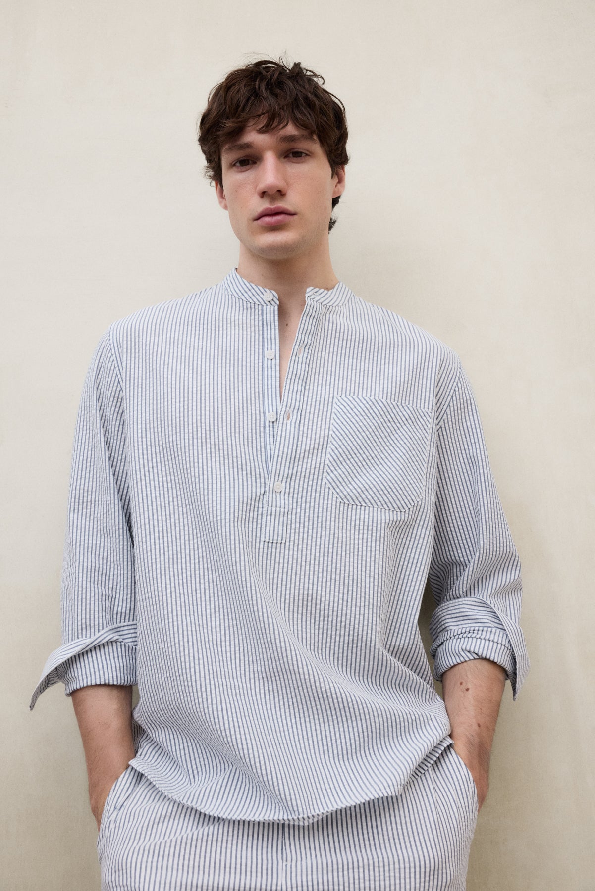 HEMD GUILLE BLAU