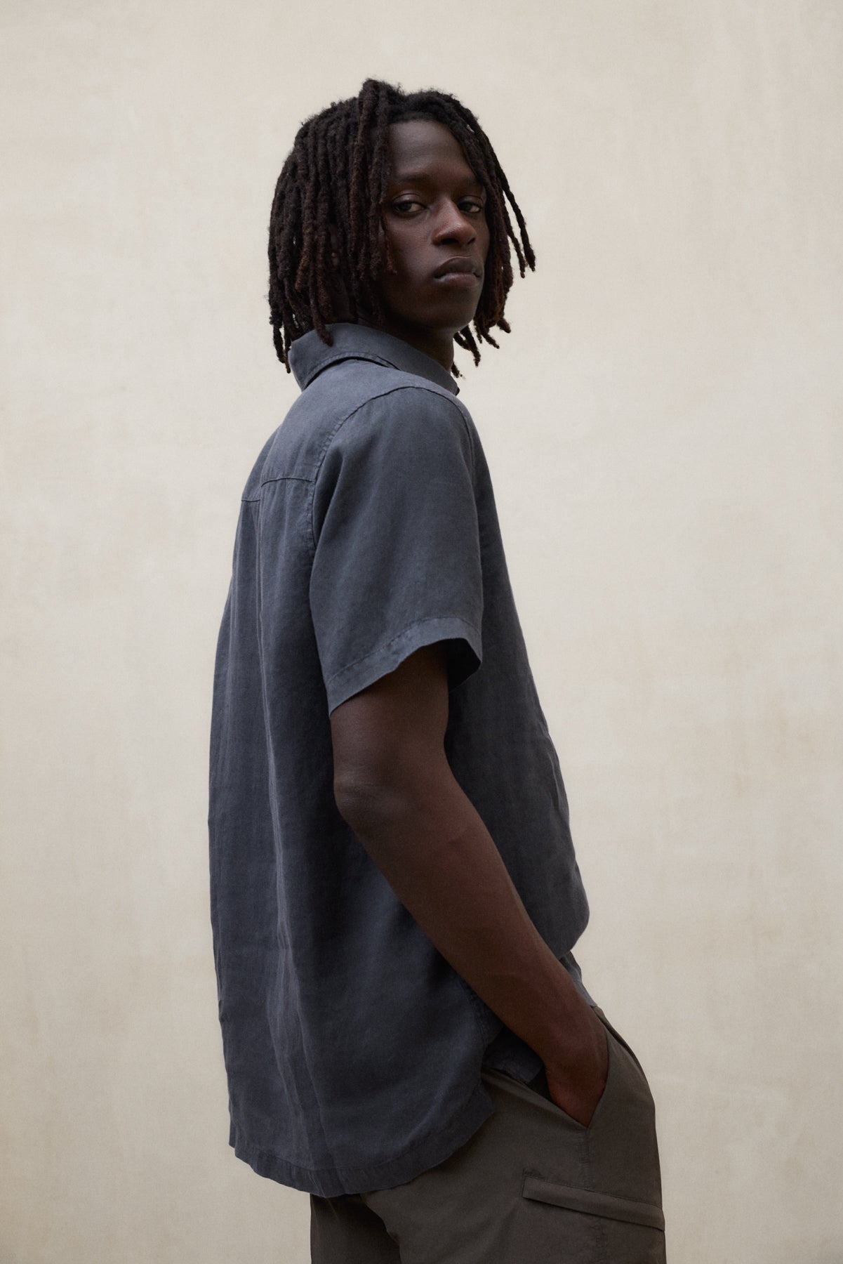 CHEMISE IGOR GRIS FONCÉ