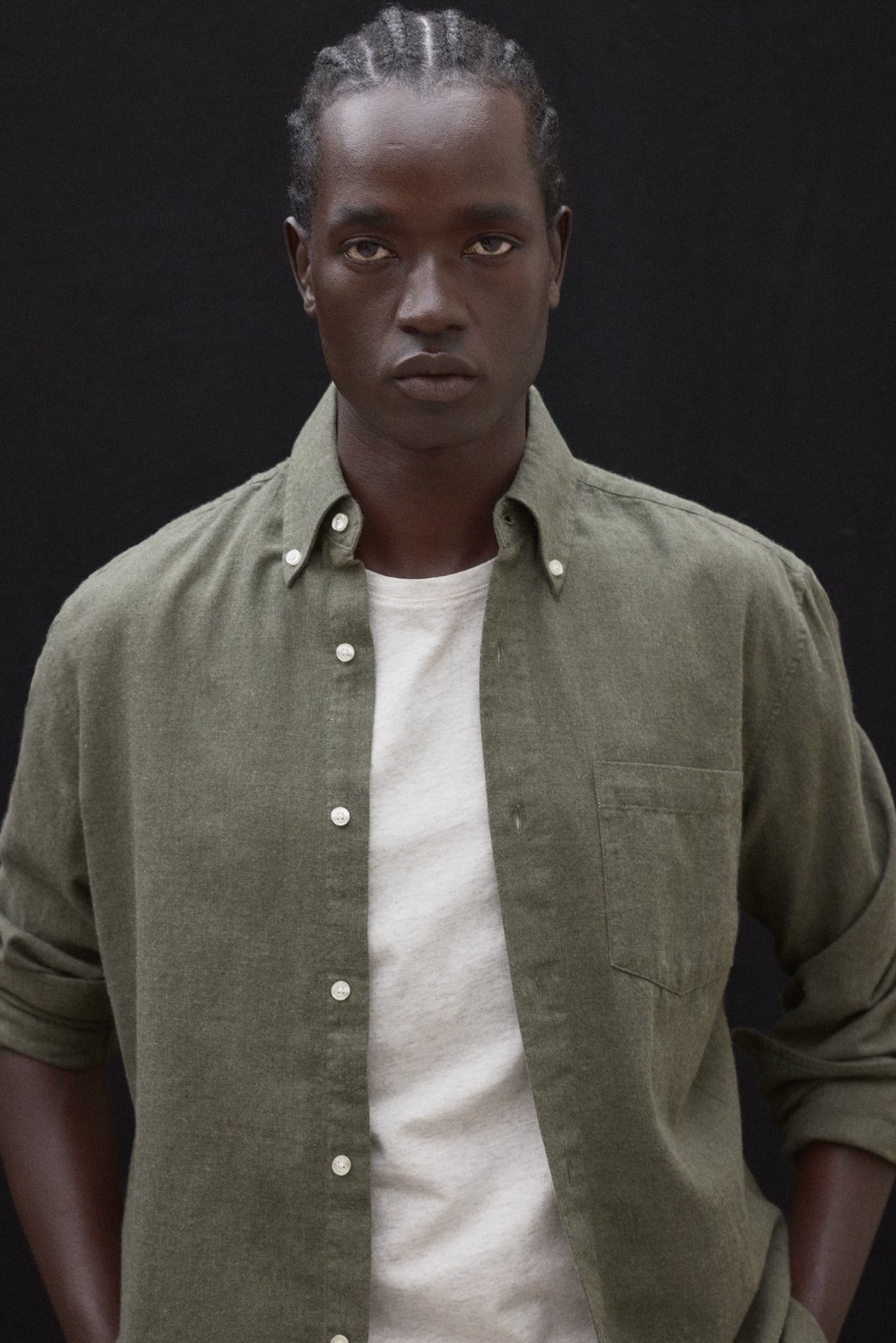 CHEMISE JAVIER VERTE