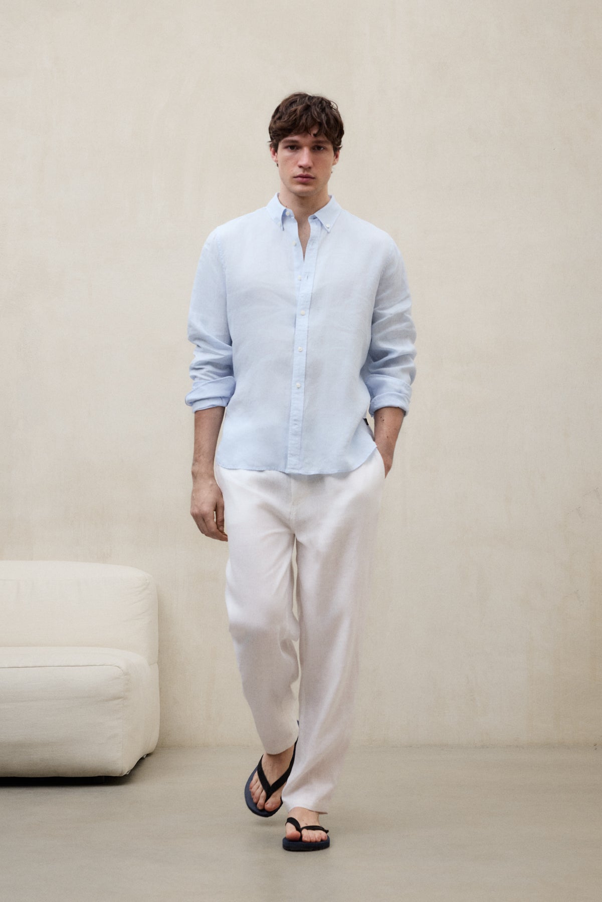 HEMD MALIBU HELLBLAU
