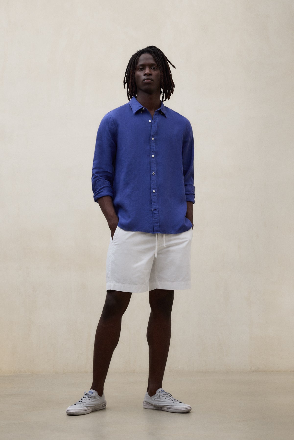 CHEMISE MALIBU BLEUE