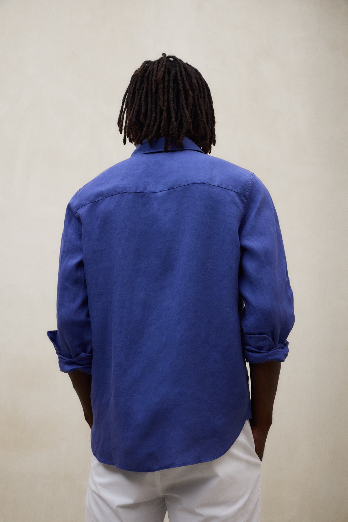 CHEMISE MALIBU BLEUE