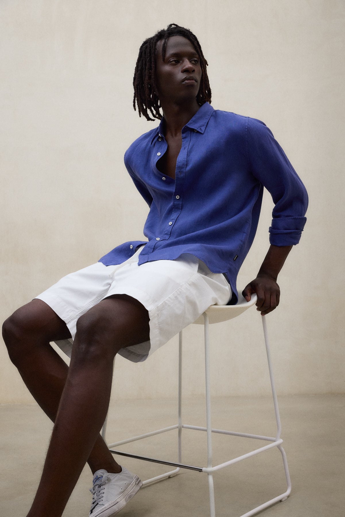 CHEMISE MALIBU BLEUE