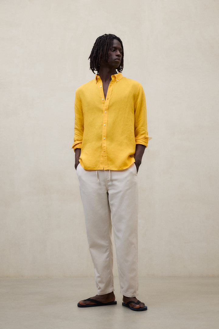 CHEMISE MALIBU JAUNE
