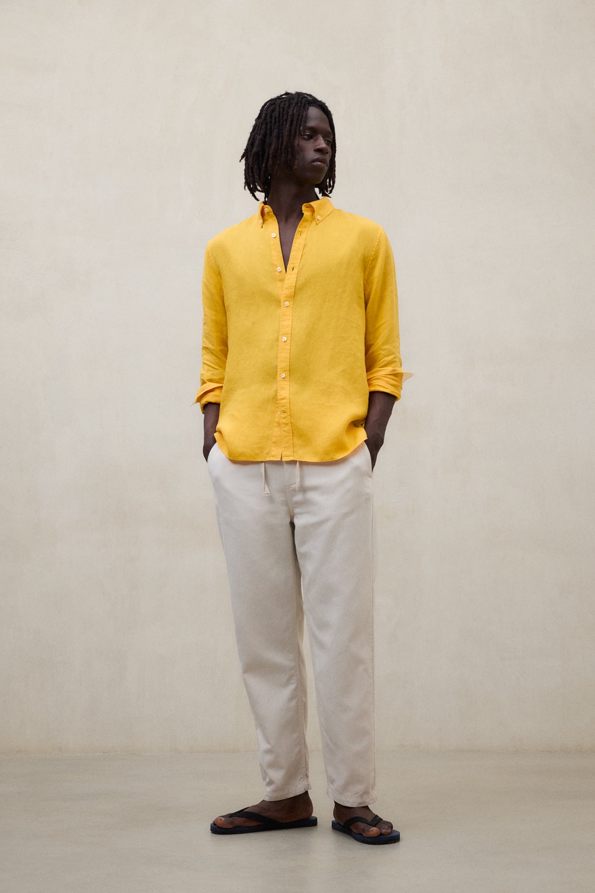 CHEMISE MALIBU JAUNE
