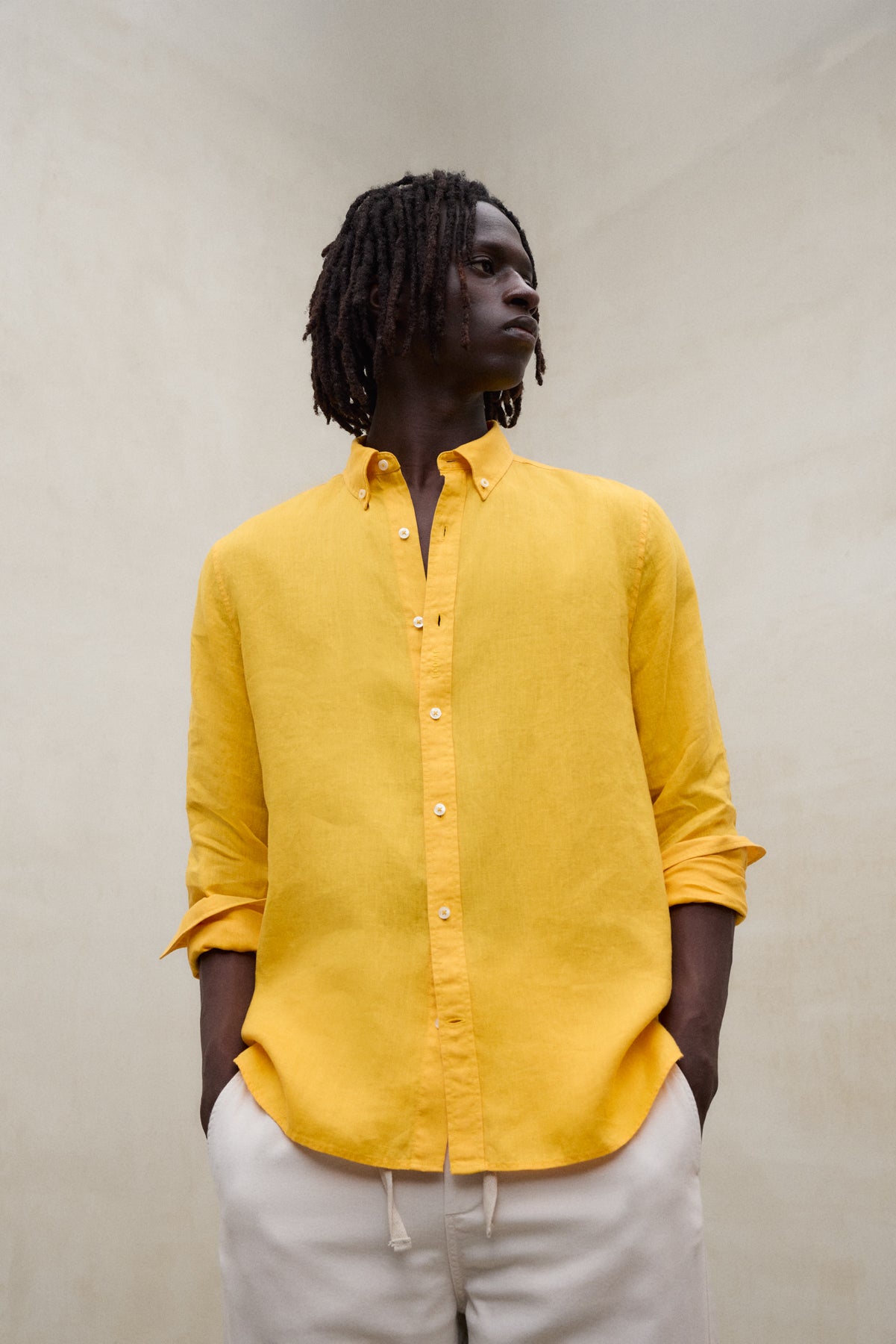 CHEMISE MALIBU JAUNE