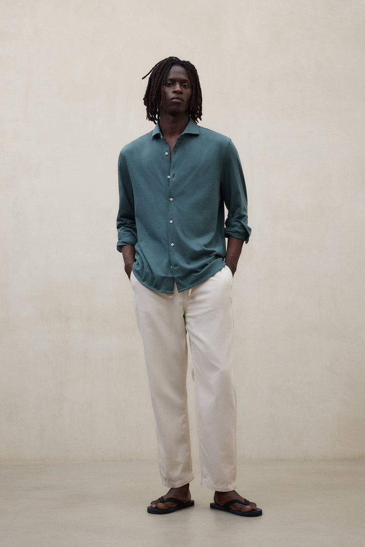 CAMISA MOLE VERDE