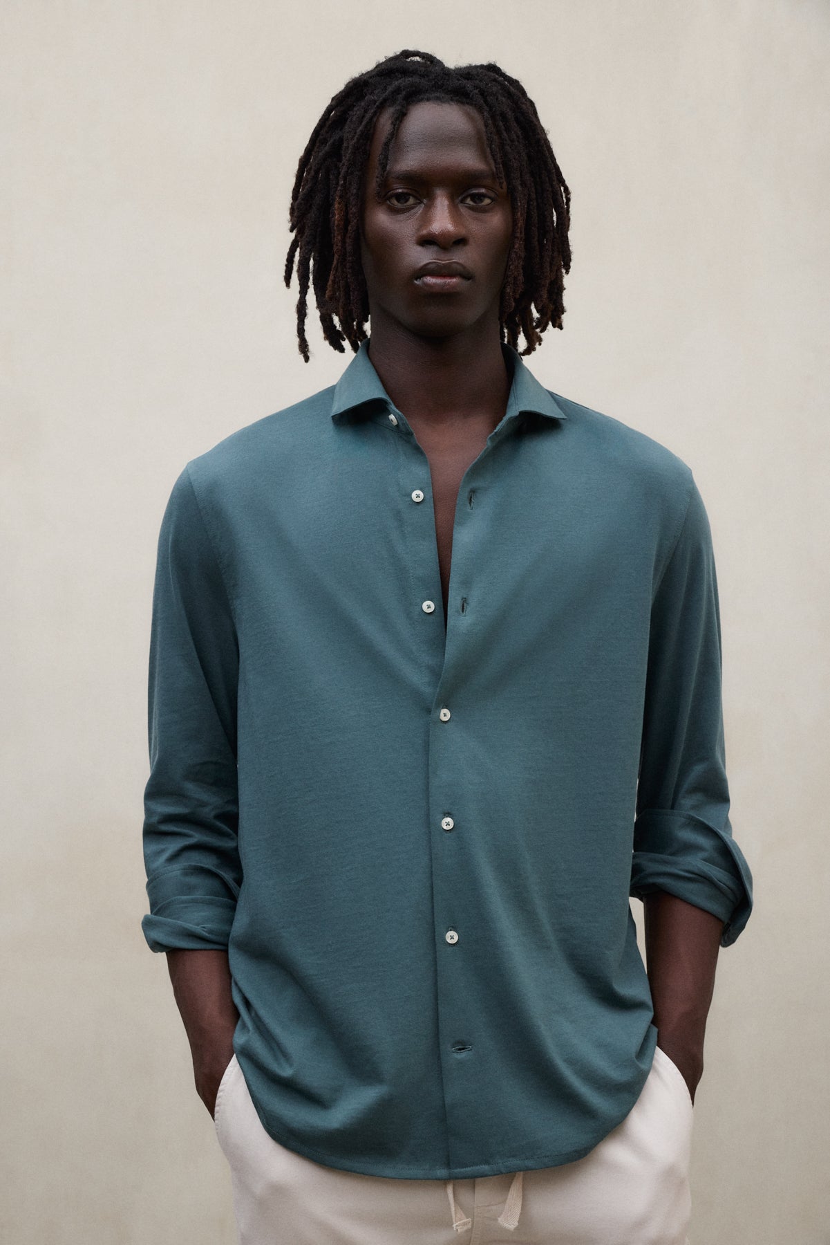 GREEN MOLE SHIRT