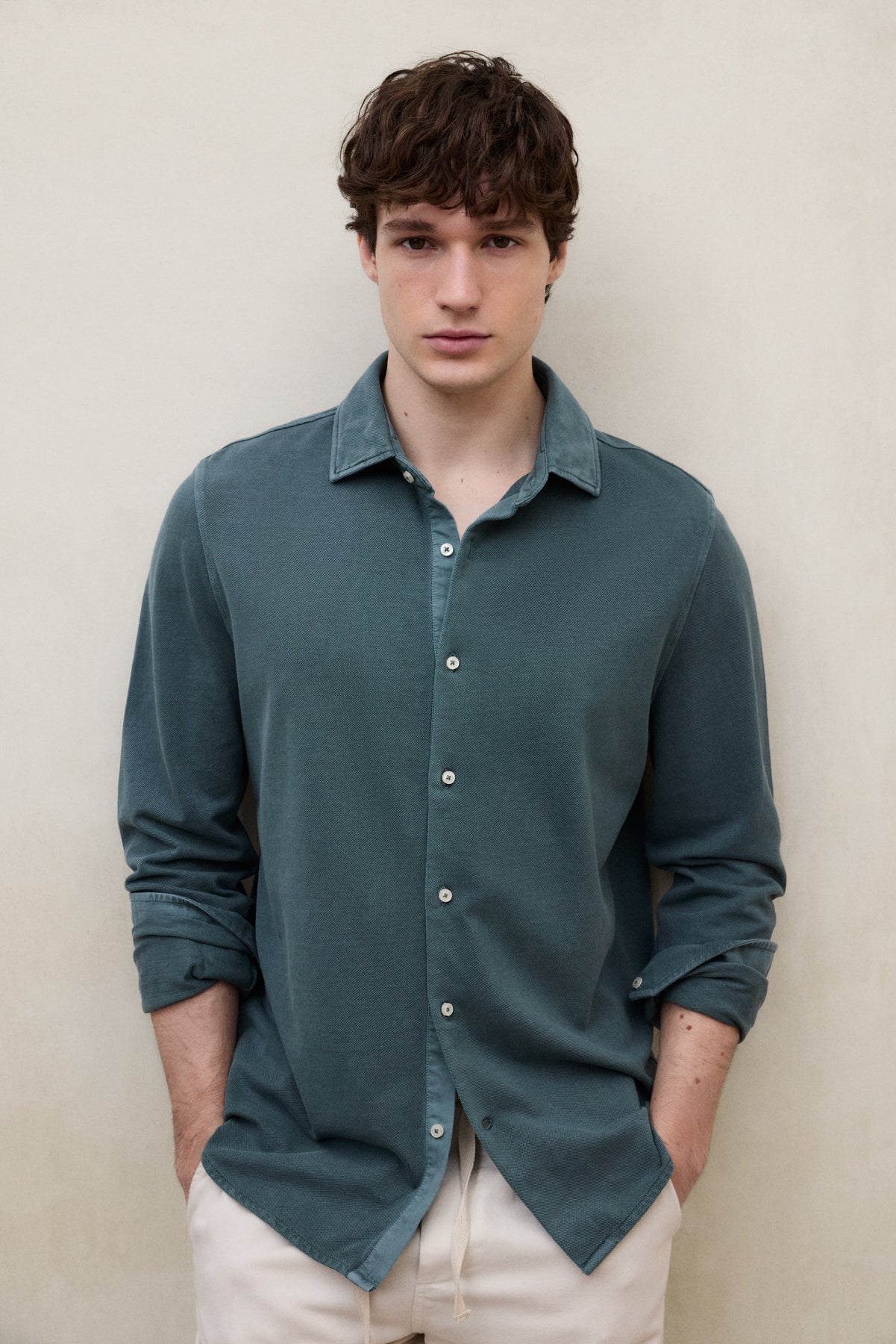 GREEN NEW GOTHAM SHIRT