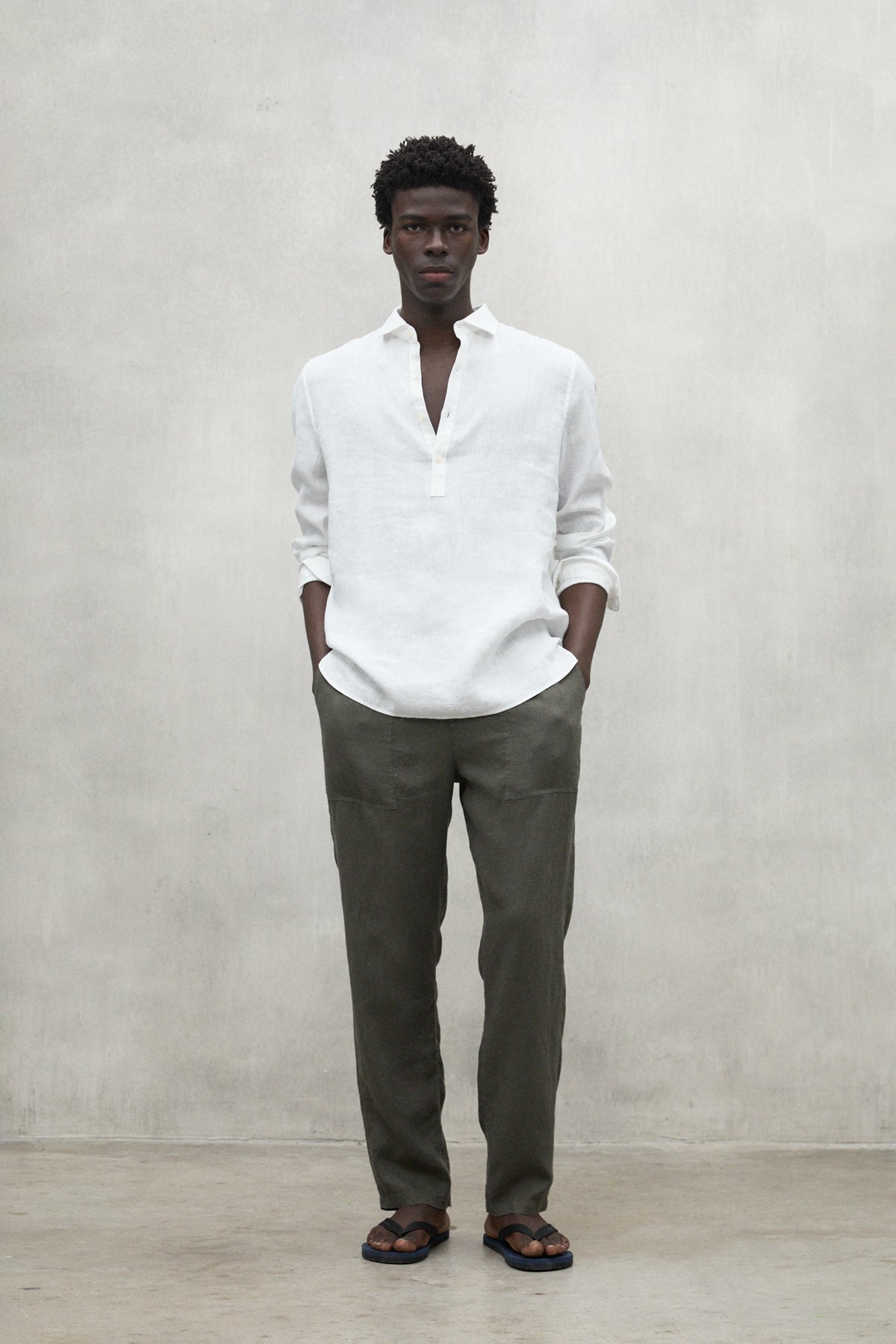 CHEMISE POLINO BLANCHE