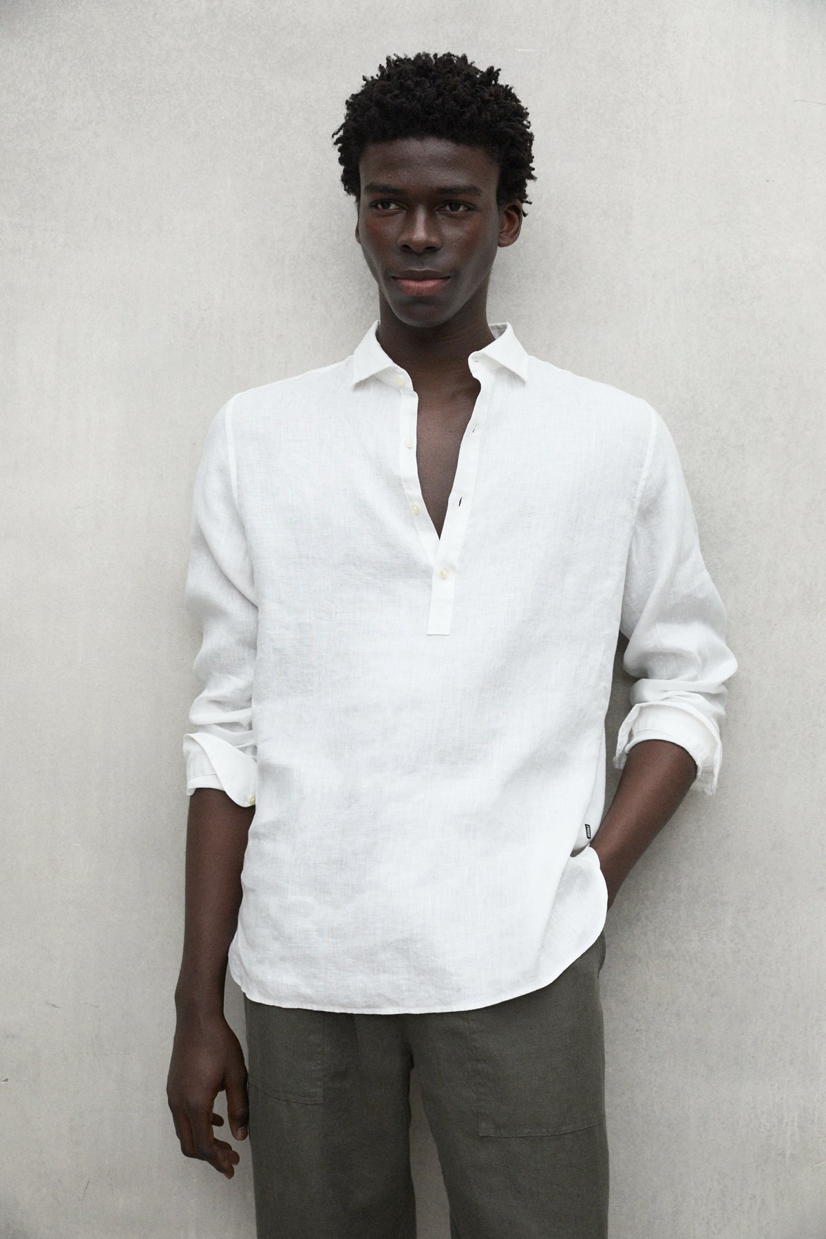 CHEMISE POLINO BLANCHE