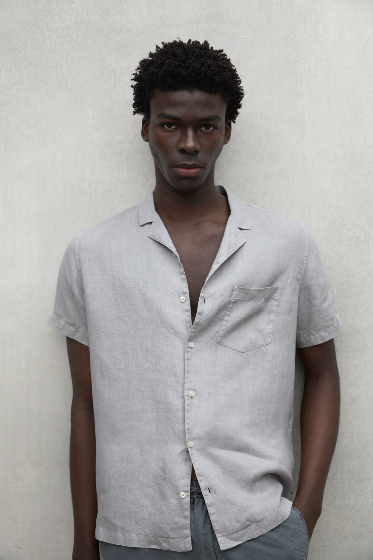 CAMISA SUTAR GRIS