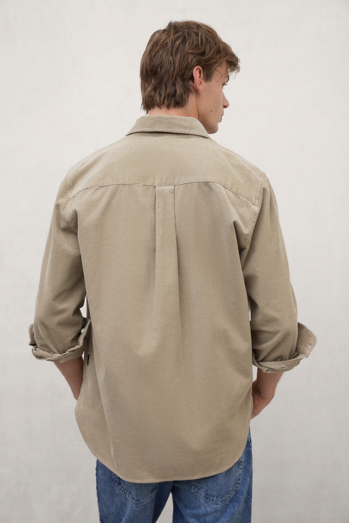 HEMD WILLIAM BEIGE